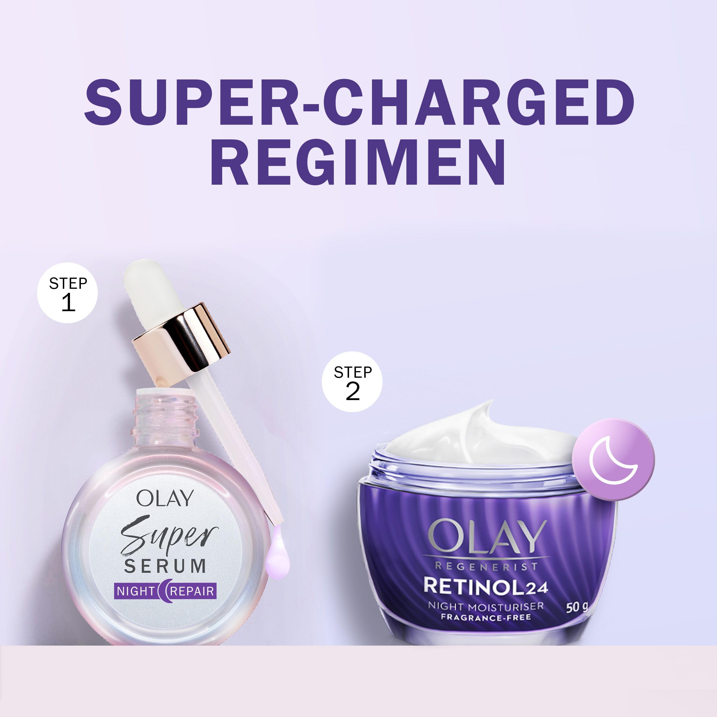 Foto 7 pulgar | Crema Serum Olay Super Night Repair Sin Fragancia - Venta Internacional.