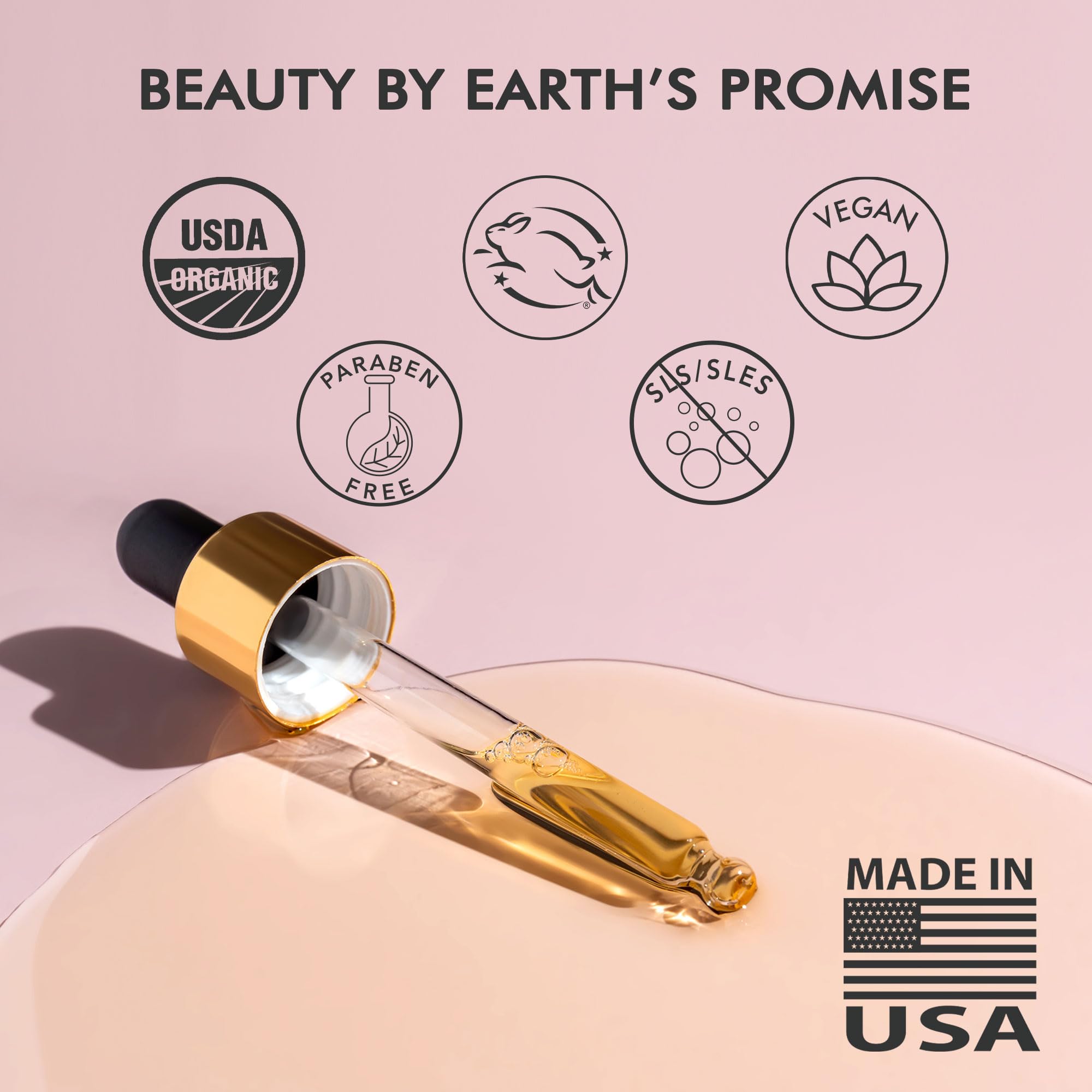 Foto 5 pulgar | Aceite Facial Beauty De Earth Glowing & Radiant Para Toda La Piel - Venta Internacional.