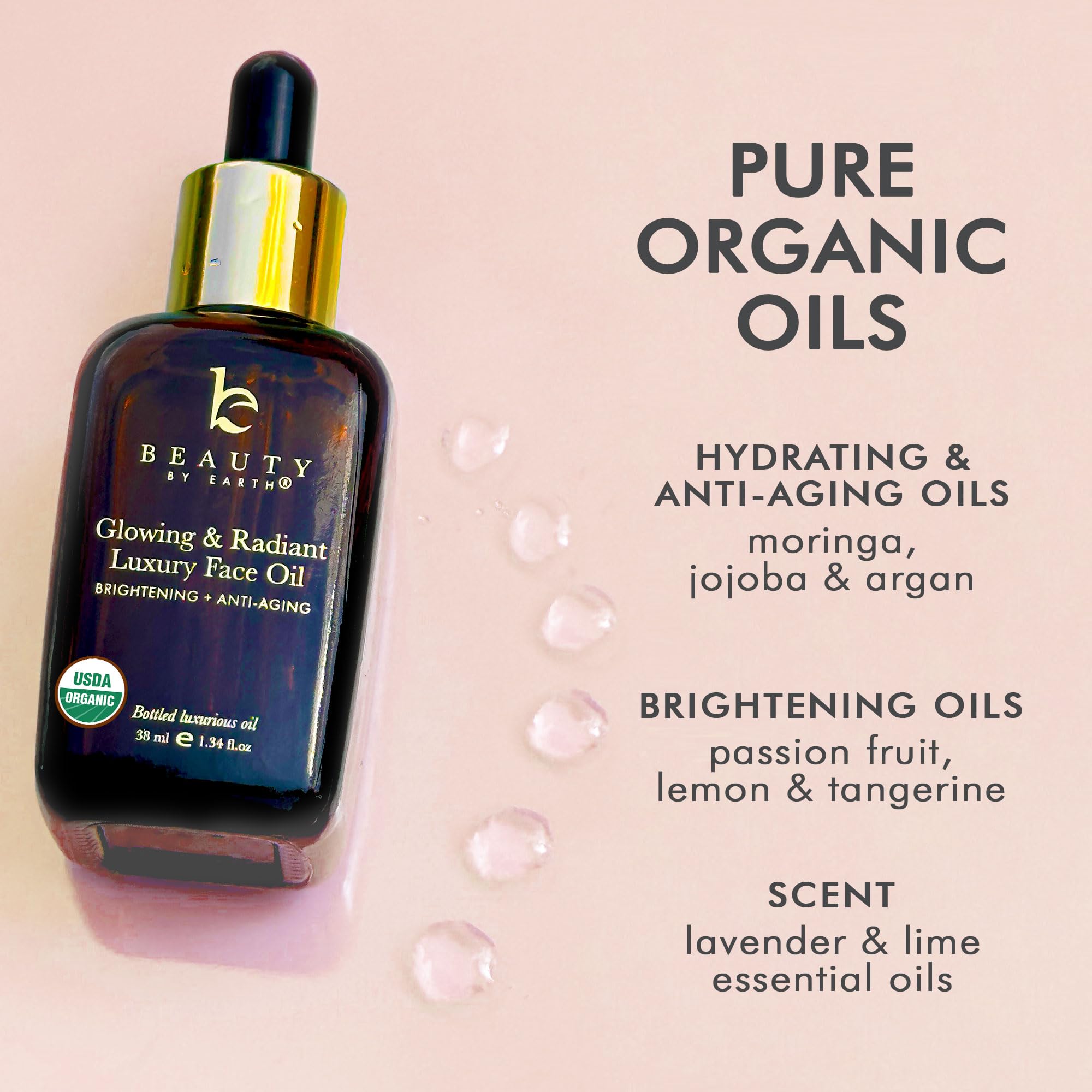 Foto 6 pulgar | Aceite Facial Beauty De Earth Glowing & Radiant Para Toda La Piel - Venta Internacional.