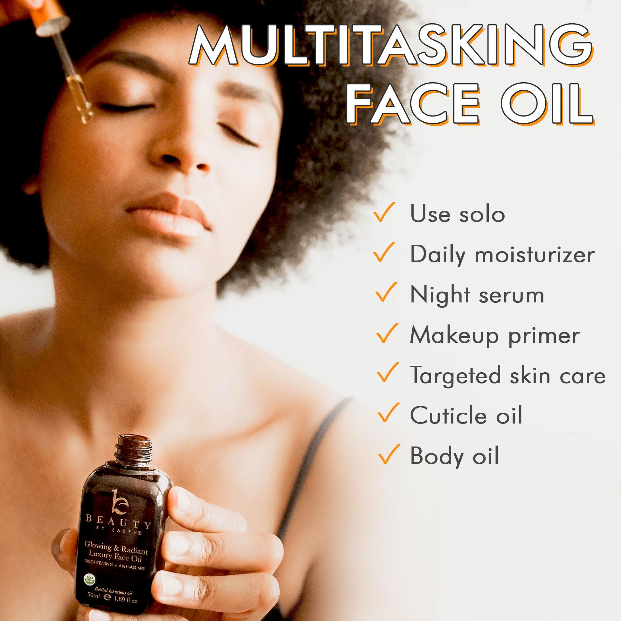 Foto 7 pulgar | Aceite Facial Beauty De Earth Glowing & Radiant Para Toda La Piel - Venta Internacional.