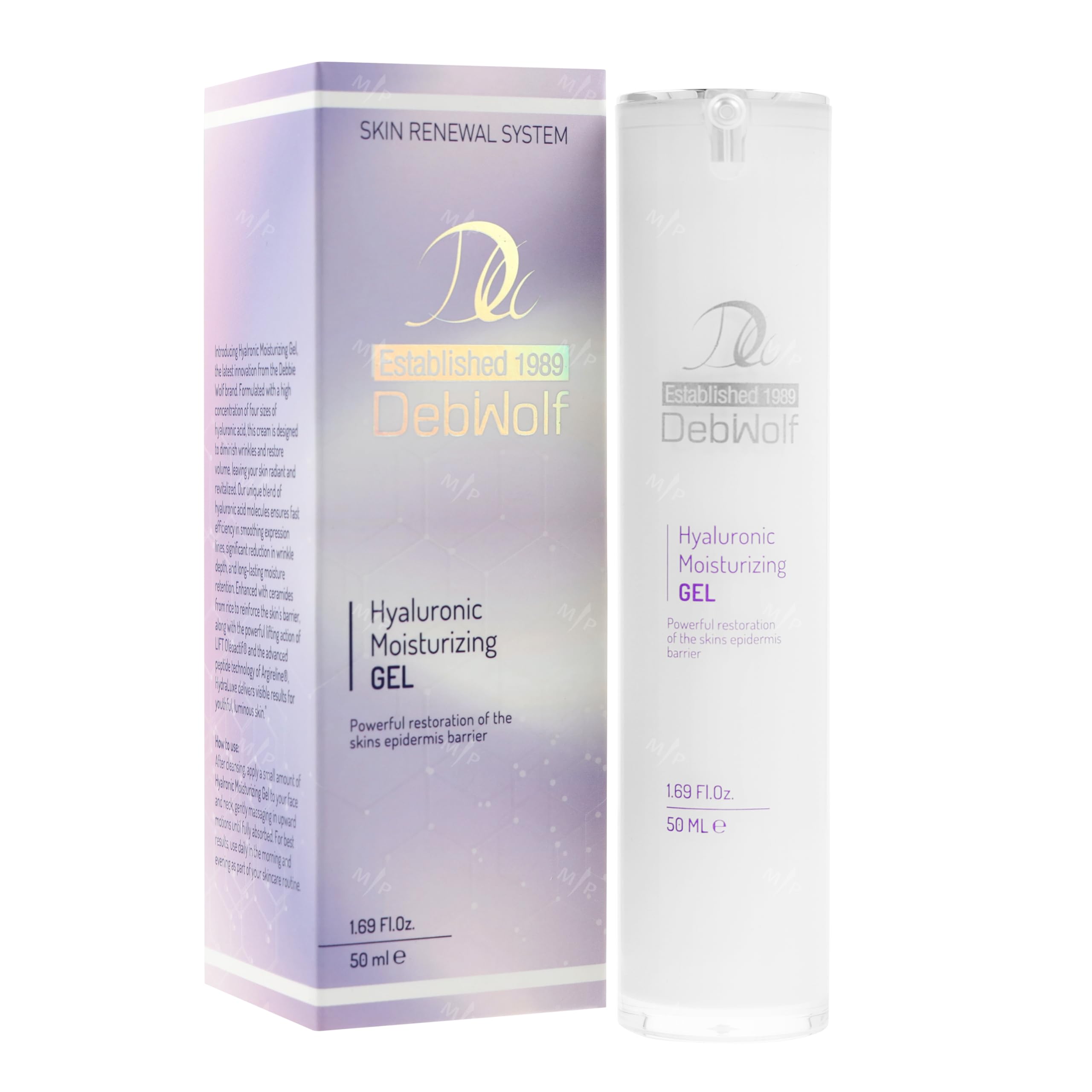 Foto 2 pulgar | Gel Hidratante Debiwolf Hyaluronic 50 Ml Reduce Las Arrugas - Venta Internacional.