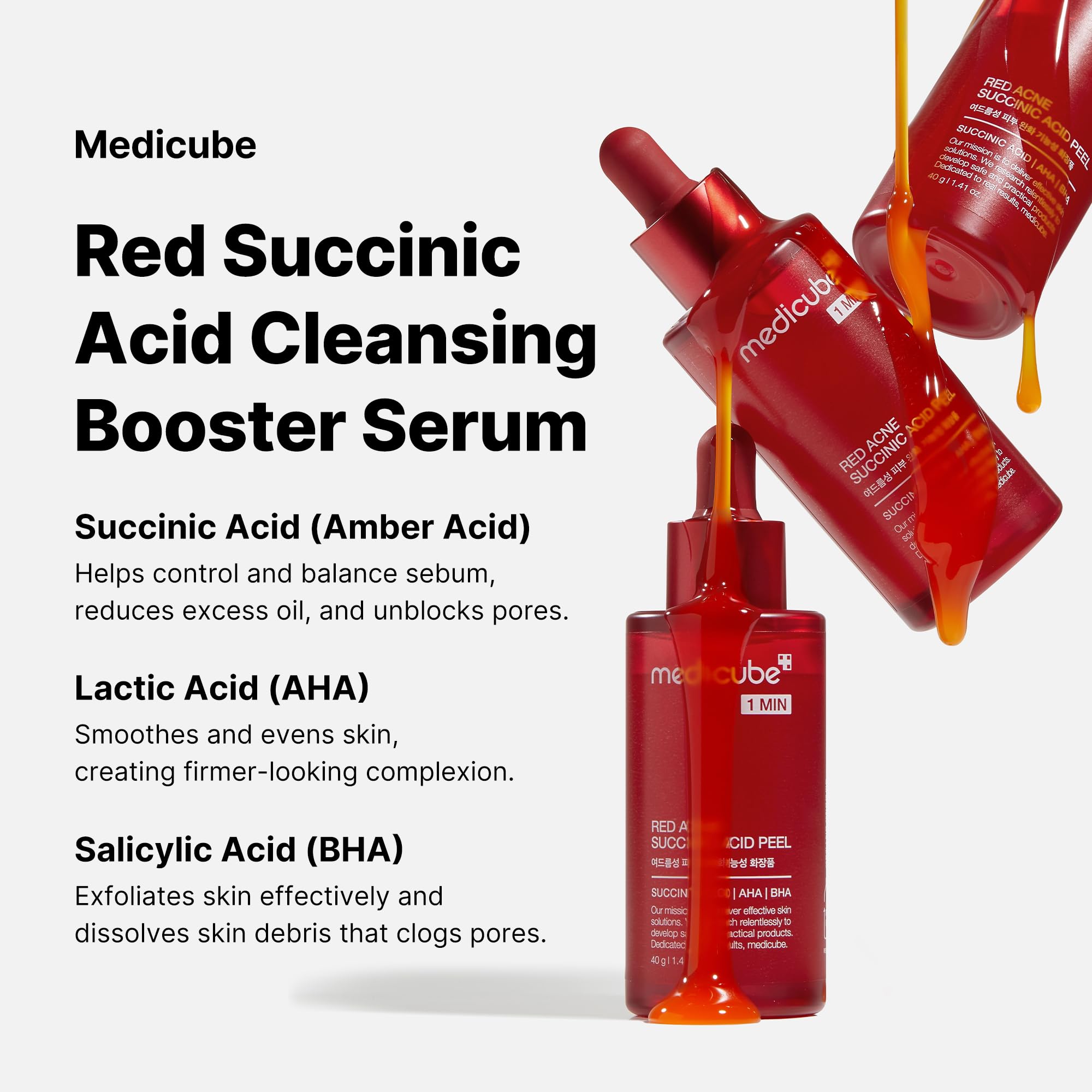 Foto 5 pulgar | Sérum Facial Medicube  Exfoliante Con Un 21% De Ácido (aha+bha) - Venta Internacional.