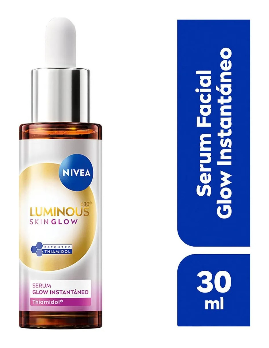 Foto 5 pulgar | Nivea Serum Glow Instantáneo + Gratis Termo Güish De Regalo