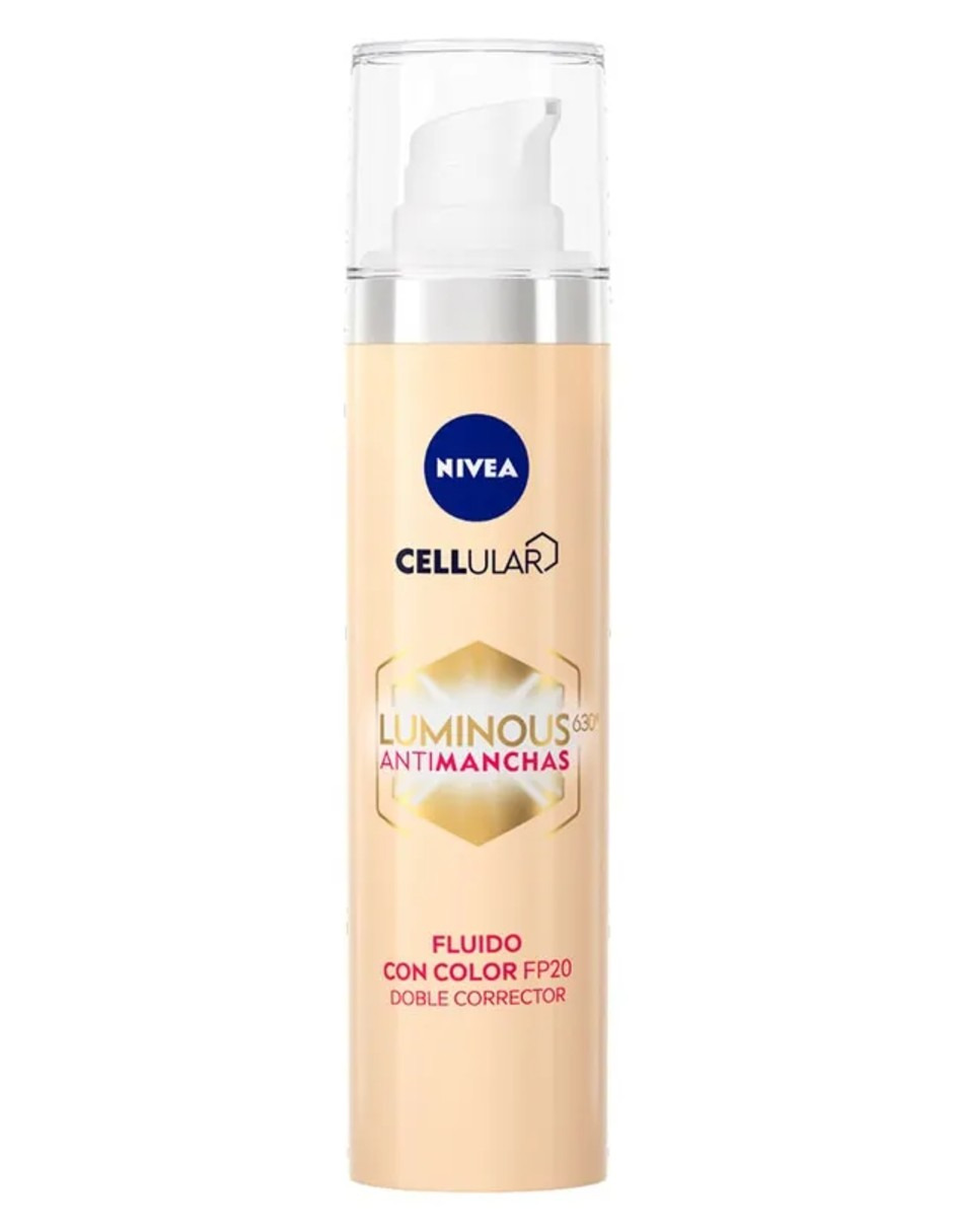 Foto 2 | Nivea Cellular Luminous630 Antimanchas 40ml + Gratis Termo Güish De Regalo