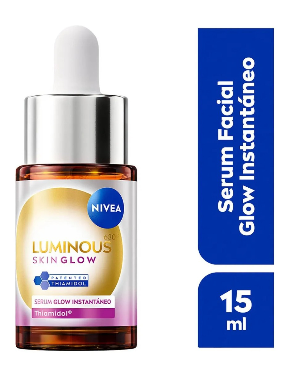 Foto 5 pulgar | Nivea Serum Glow Instantáneo 15ml  + Gratis Termo Guish De Regalo