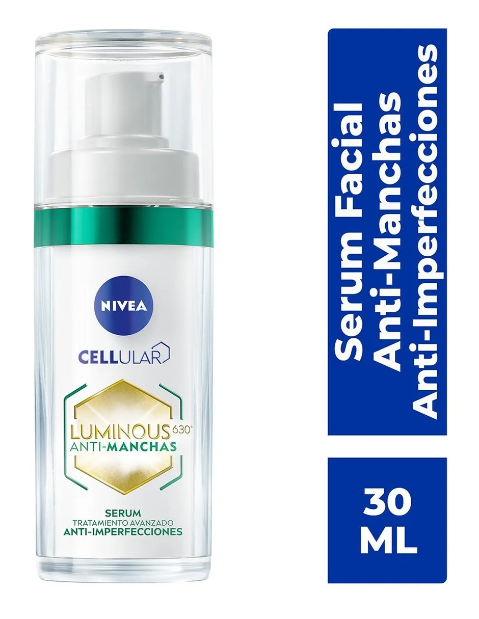 Foto 4 pulgar | Sérum Facial Nivea Luminous 630 Anti-imperfecciones + Gratis Termo Güish De Regalo