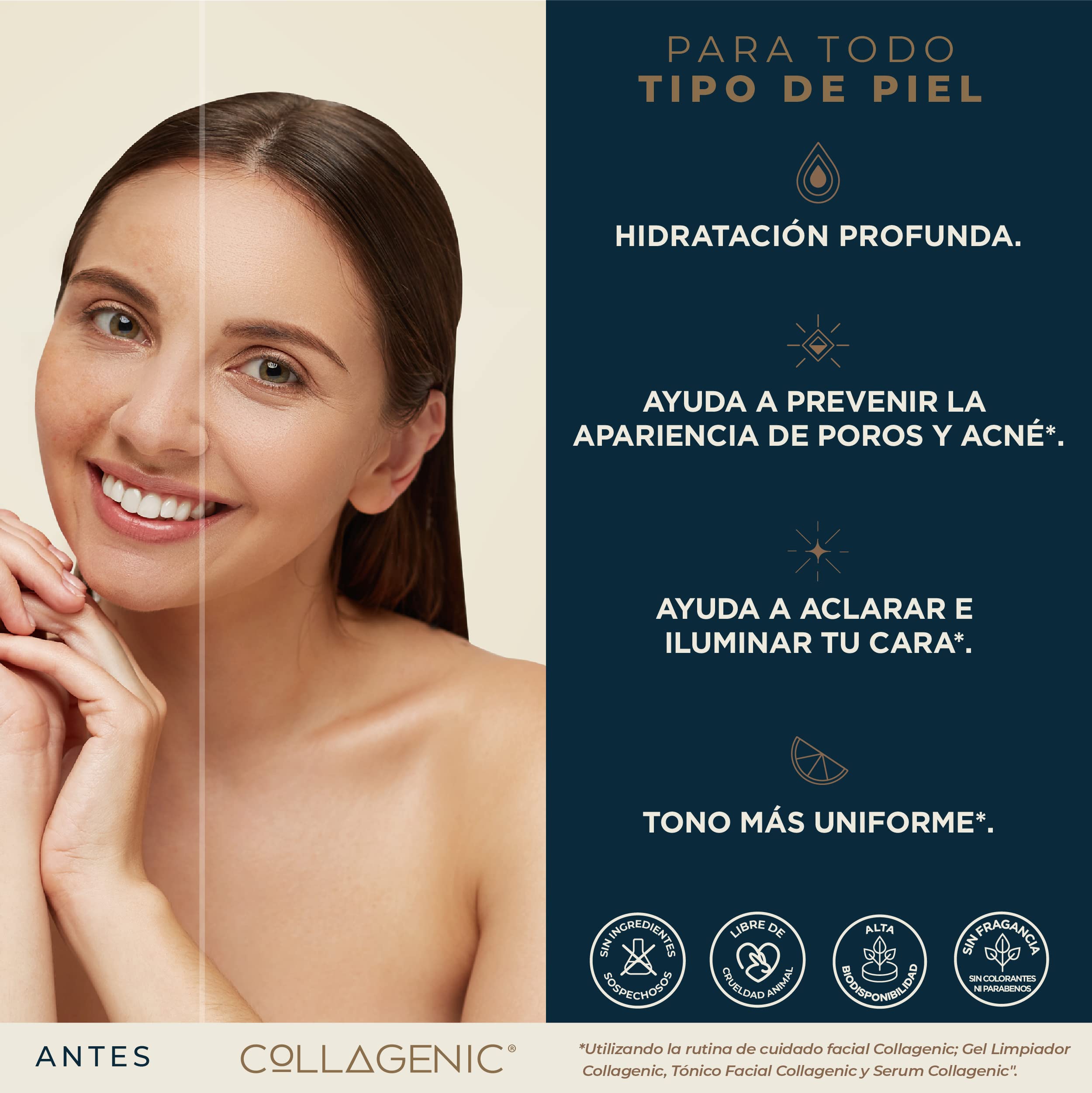 Foto 4 | Tónico Facial 500 ml Collagenic para Rostro y Cuello
