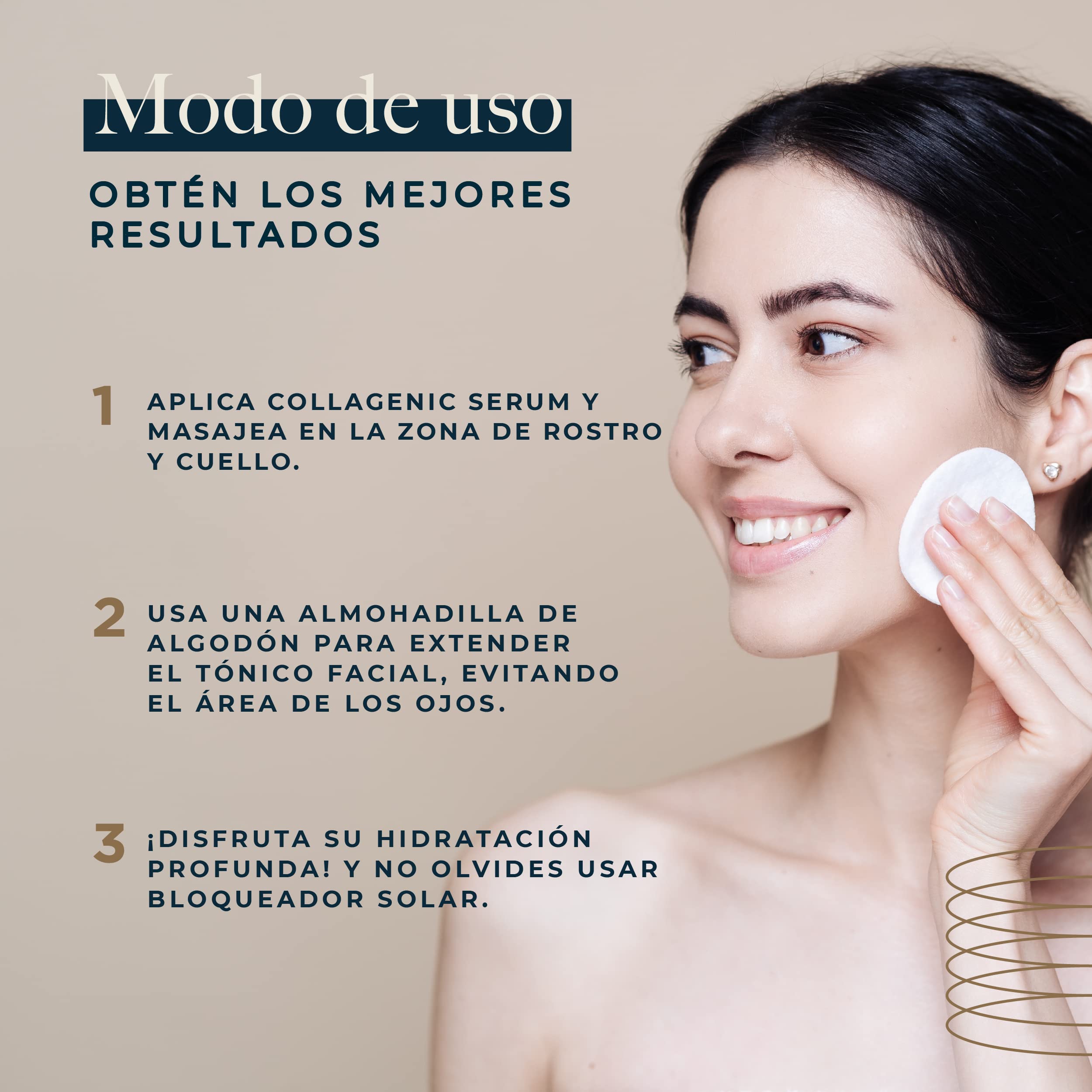 Foto 6 pulgar | Tónico Facial 500 ml Collagenic para Rostro y Cuello