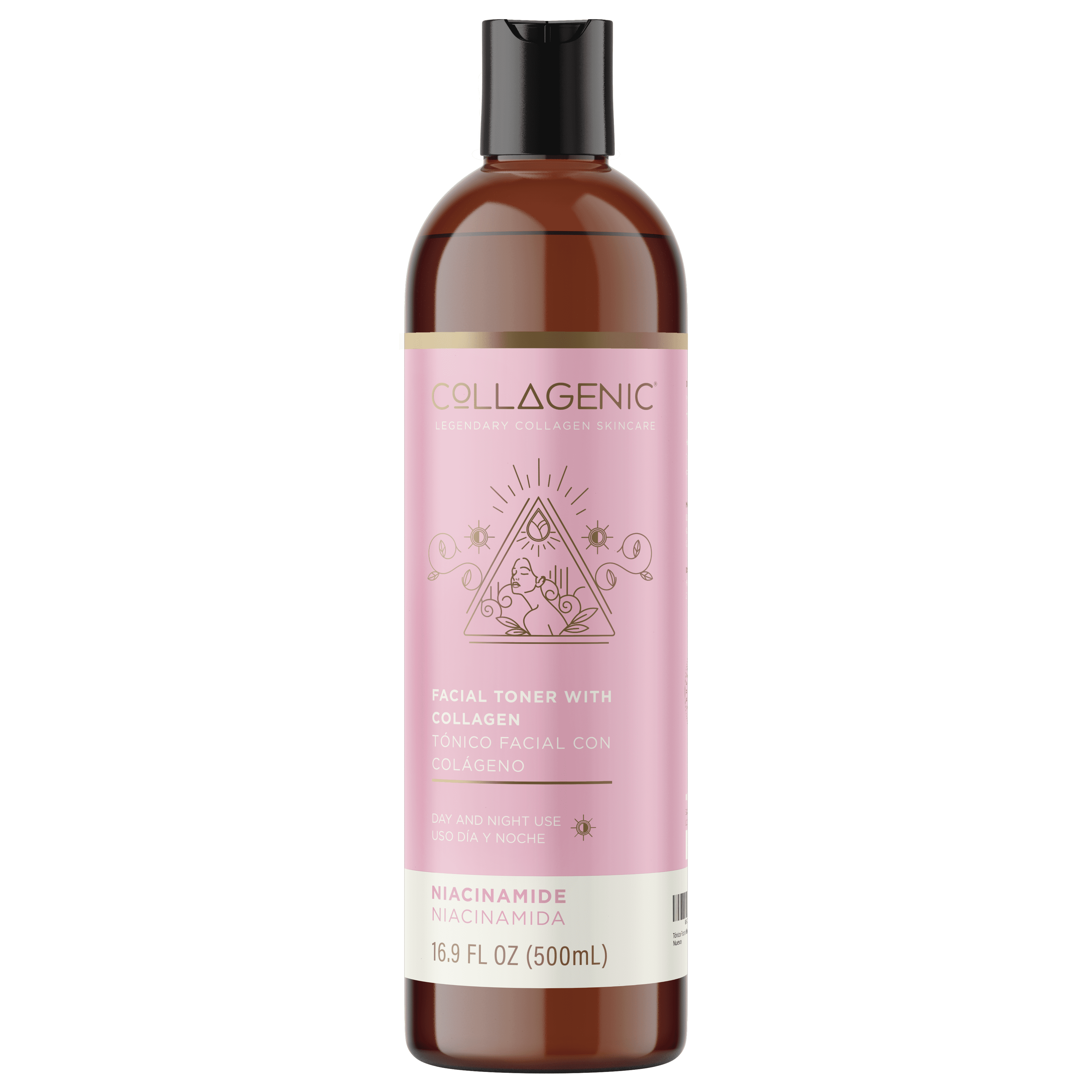 Foto 2 pulgar | Tónico Facial Anti Manchas Collagenic Niacinamida 500 Ml