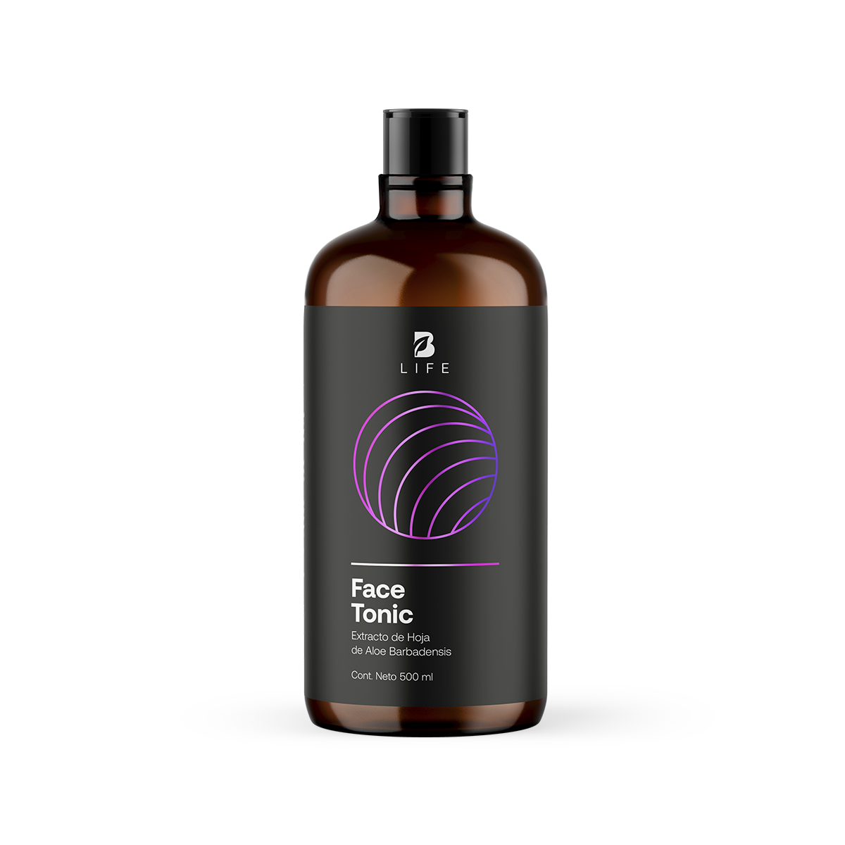 Tónico Facial de 500 ml con Más de 99% de Ingredientes Naturales Face Tonic B Life