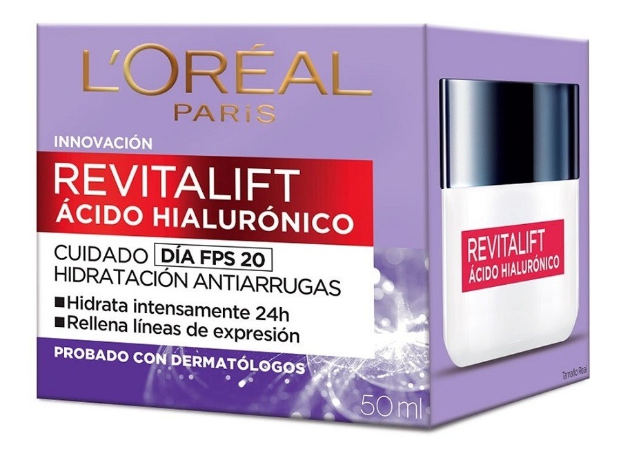 Foto 2 pulgar | Crema Ojos Anti Arrugas L’Oreál Revitalift Ácido Hialurónico 15ml