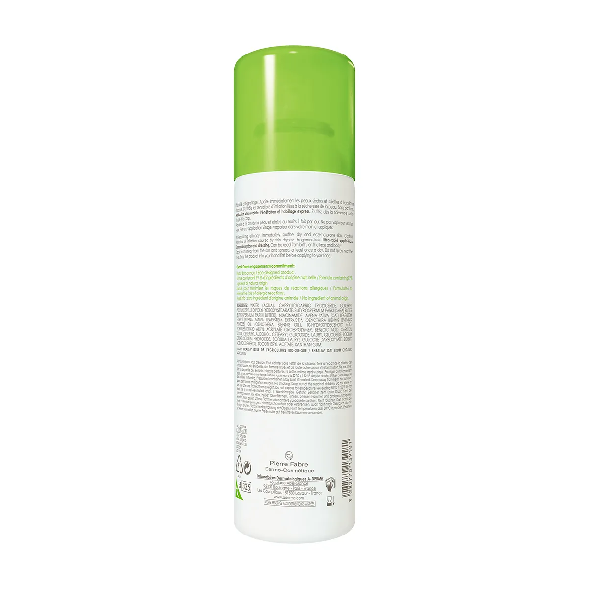 Foto 3 pulgar | Exomega Control A-derma Emoliente Spray calma la comezón y reduce las rojeces 200ml.
