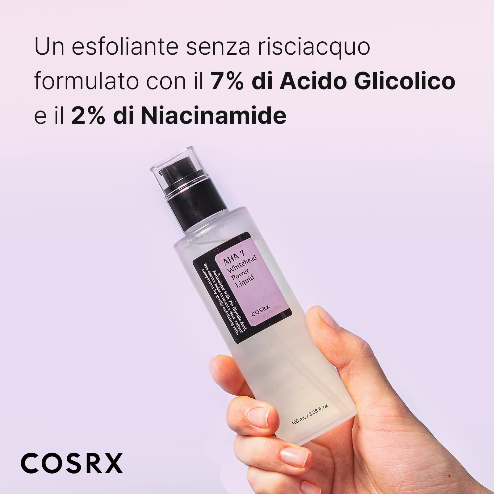 Foto 3 pulgar | Exfoliante Cosrx Aha 7 Whitehead Power Liquid 100 Ml - Venta Internacional.