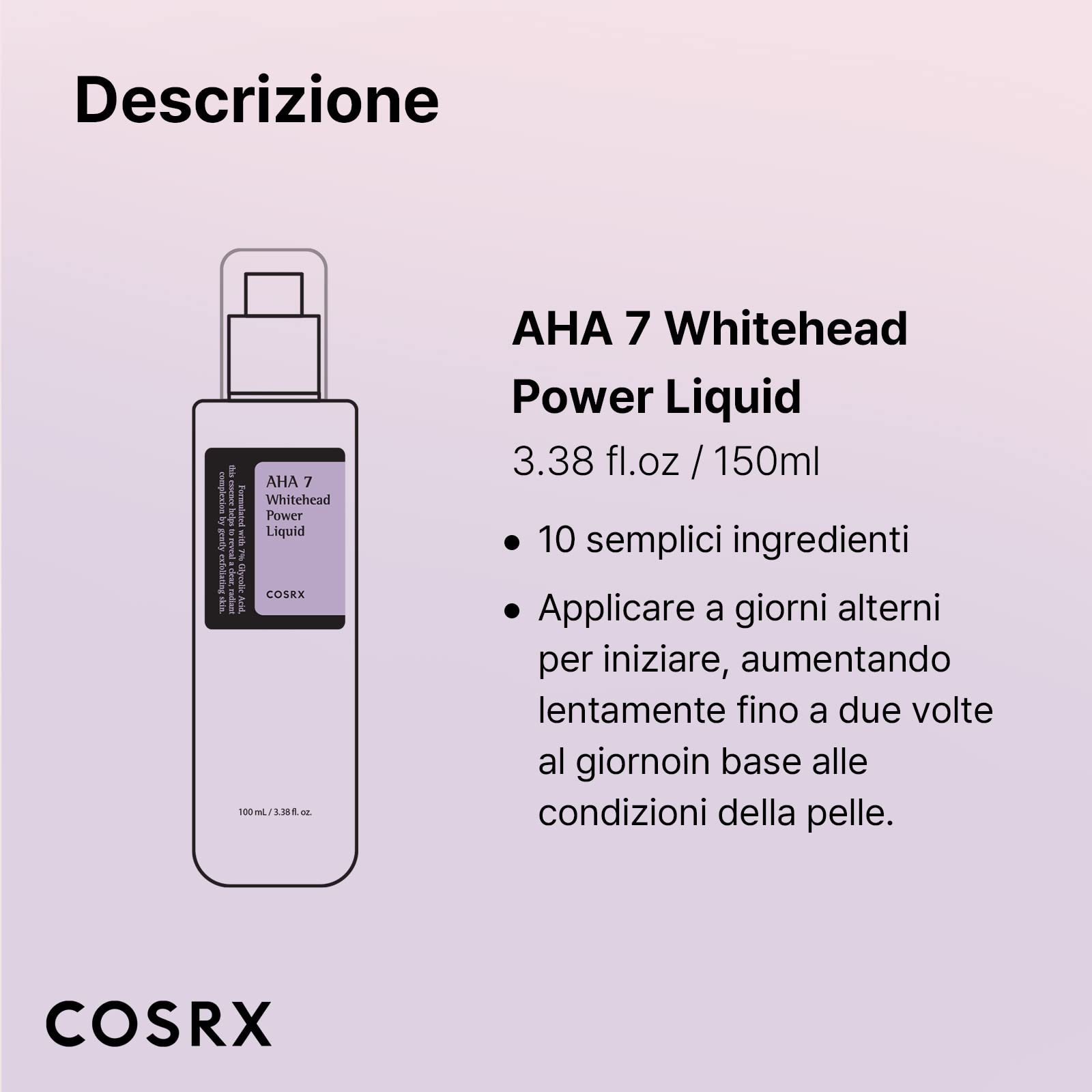 Foto 8 pulgar | Exfoliante Cosrx Aha 7 Whitehead Power Liquid 100 Ml - Venta Internacional.