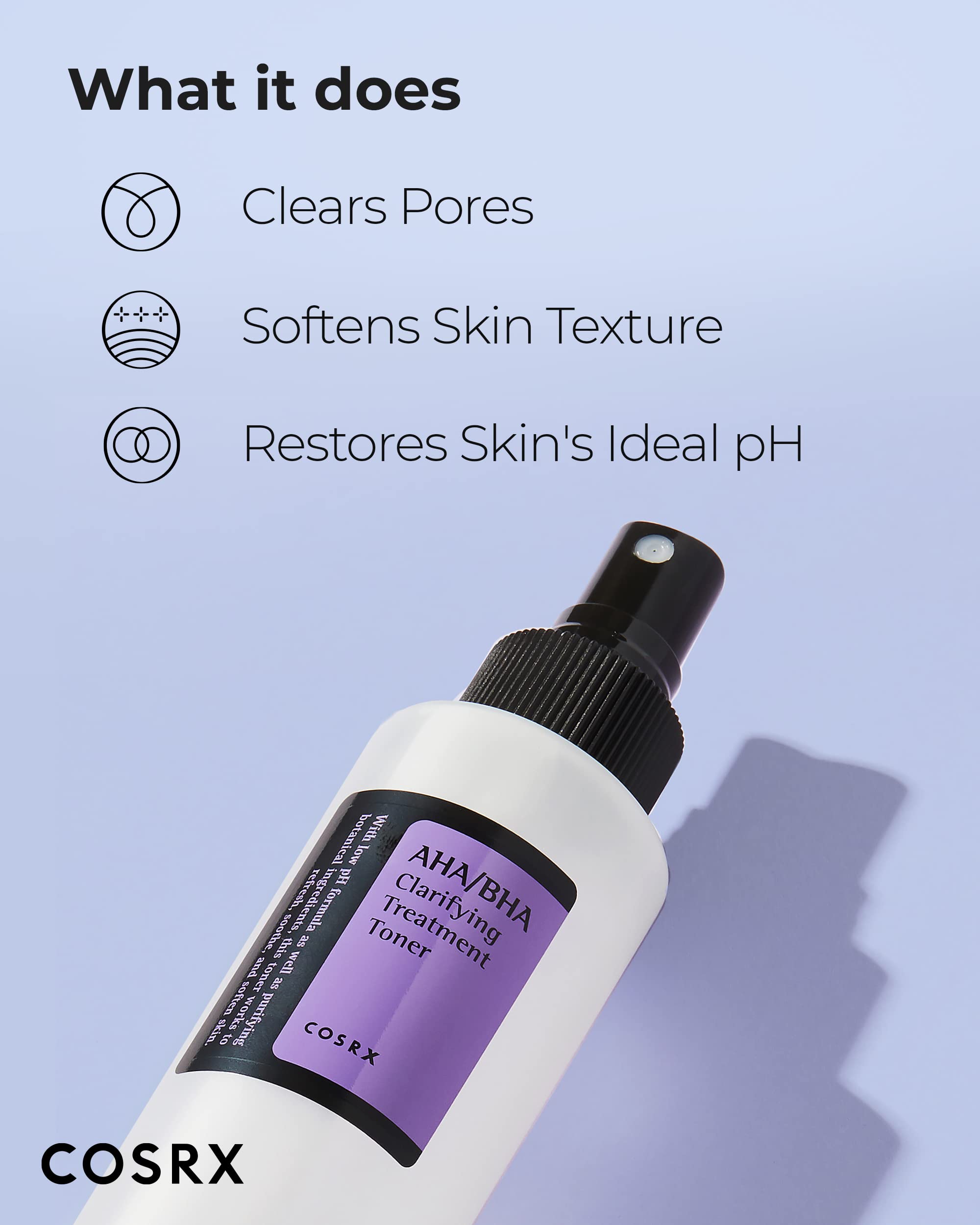 Foto 4 pulgar | Spray Exfoliante Facial Cosrx Aha/bha, Tónico De Tratamiento, 280 Ml - Venta Internacional.