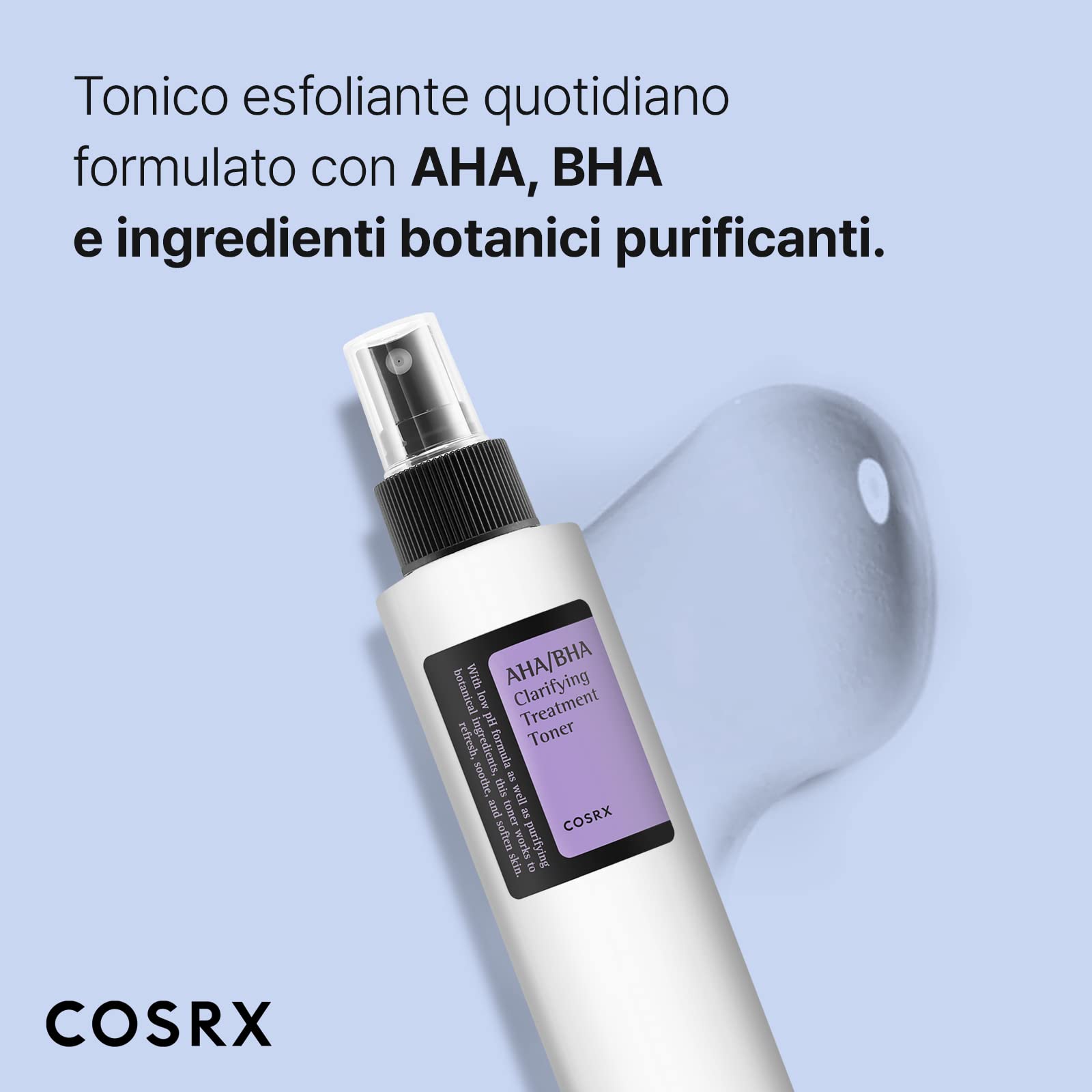 Foto 3 pulgar | Tratamiento Clarificador Toner Cosrx Aha/bha 150 Ml - Venta Internacional.