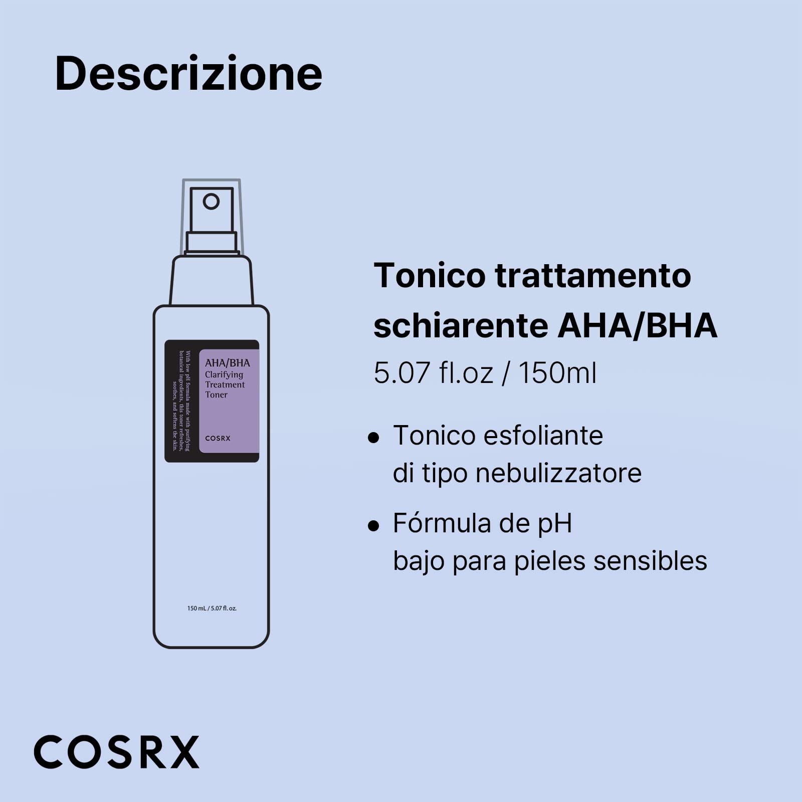 Foto 8 pulgar | Tratamiento Clarificador Toner Cosrx Aha/bha 150 Ml - Venta Internacional.