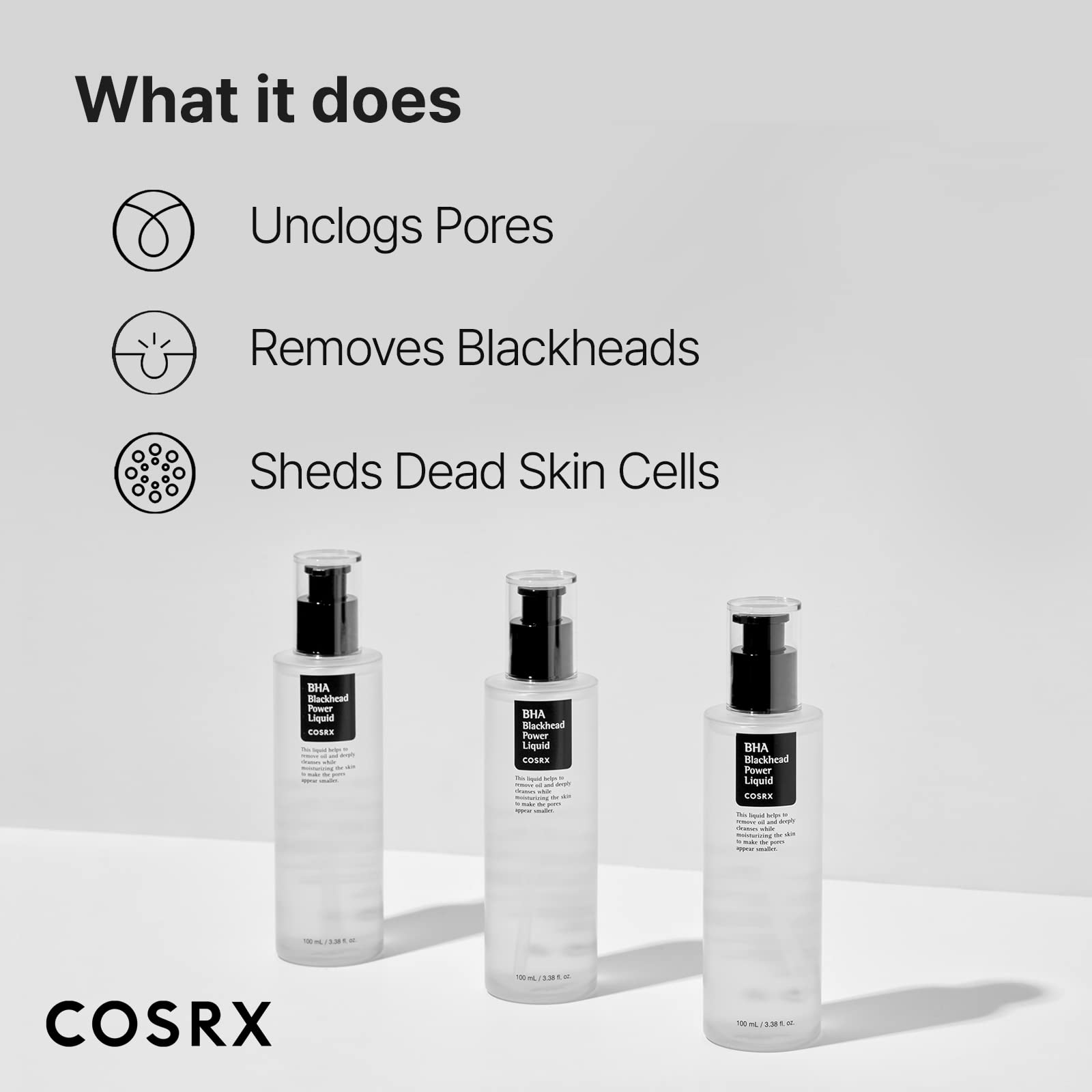 Foto 4 pulgar | Exfoliante Tónico Cosrx Con Niacinamida 2% + Bha 4% Para Puntos Negros, 100 Ml - Venta Internacional.