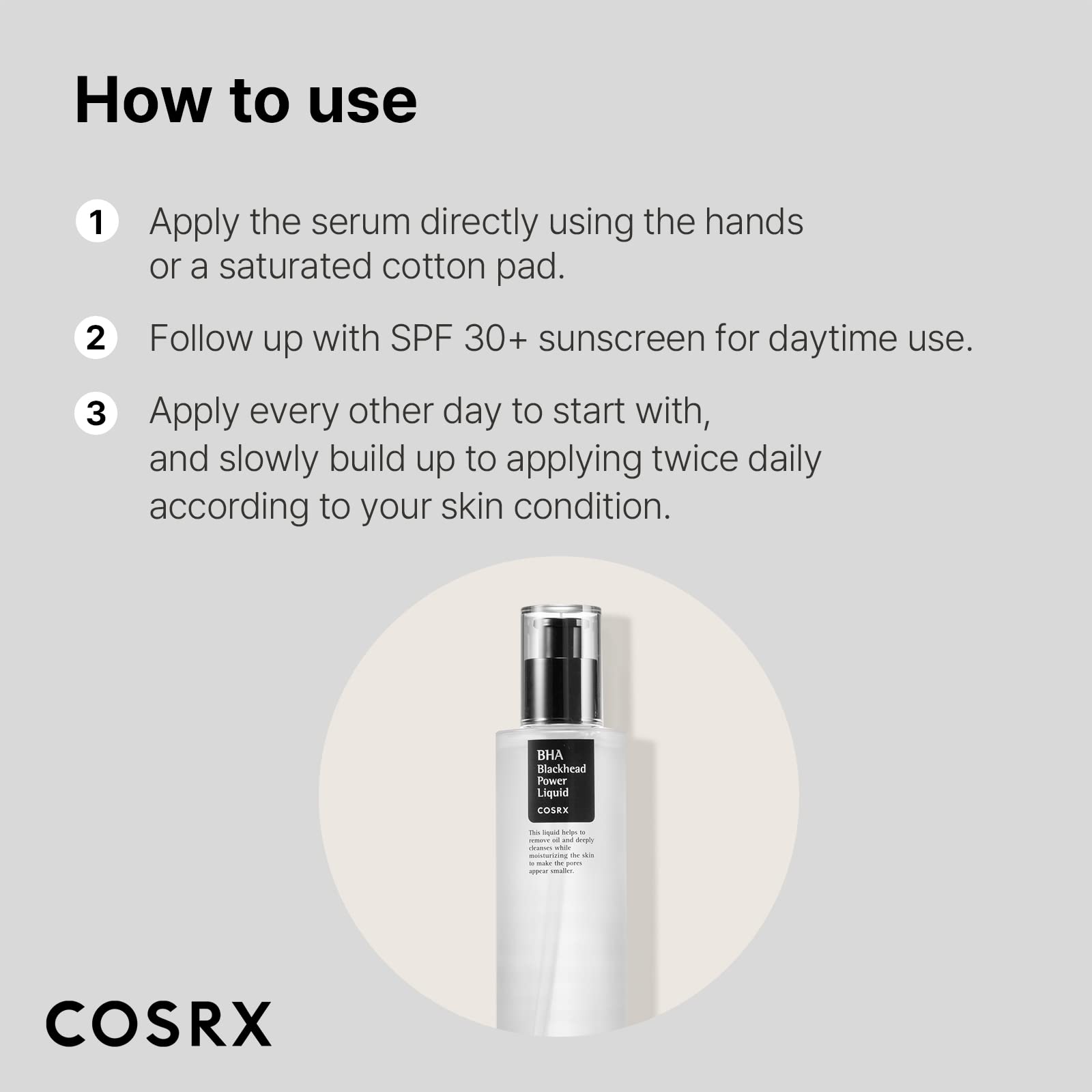 Foto 7 pulgar | Exfoliante Tónico Cosrx Con Niacinamida 2% + Bha 4% Para Puntos Negros, 100 Ml - Venta Internacional.