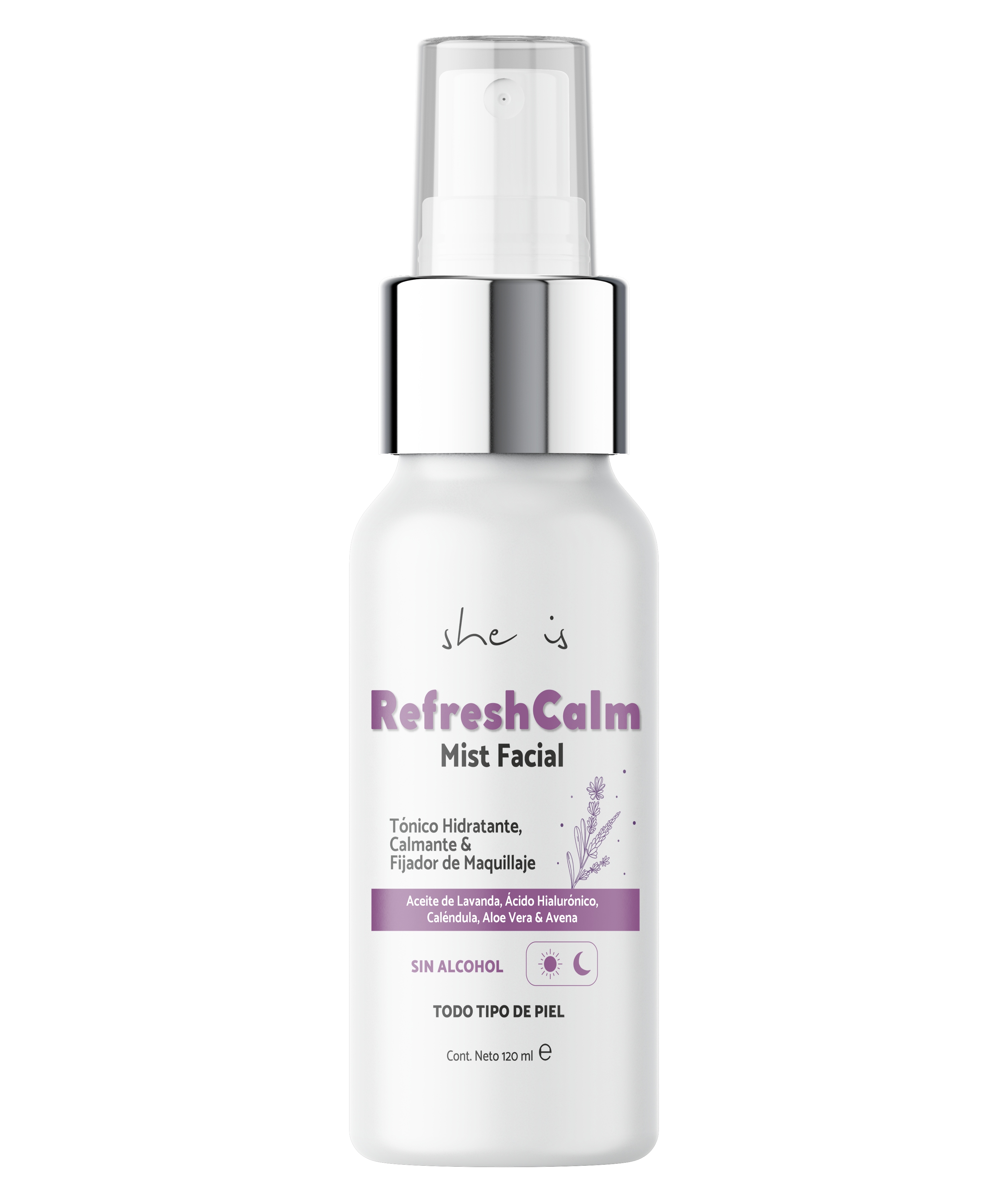 Foto 1 | Tónico Facial Hidratante, Reparador Con 5 Extractos Orgánicos She Is Skincare