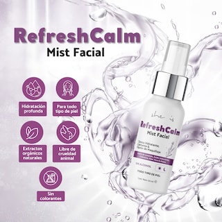 Foto 2 | Tónico Facial Hidratante, Reparador Con 5 Extractos Orgánicos She Is Skincare