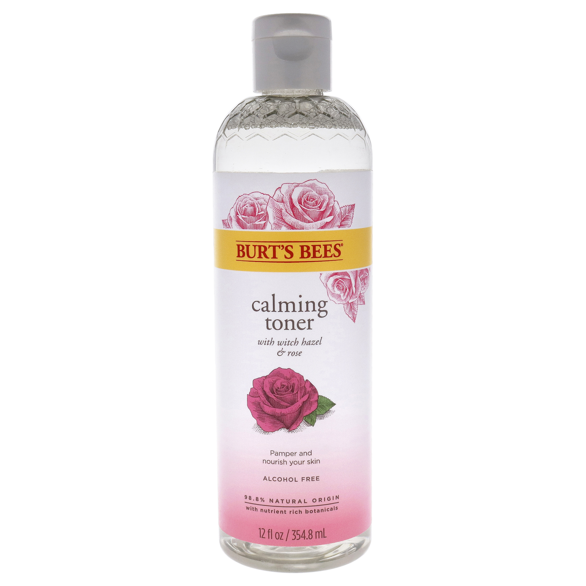 Tónico Calmante Burts Bees, Hamamelis Y Rosa, 355 Ml - Venta Internacional.