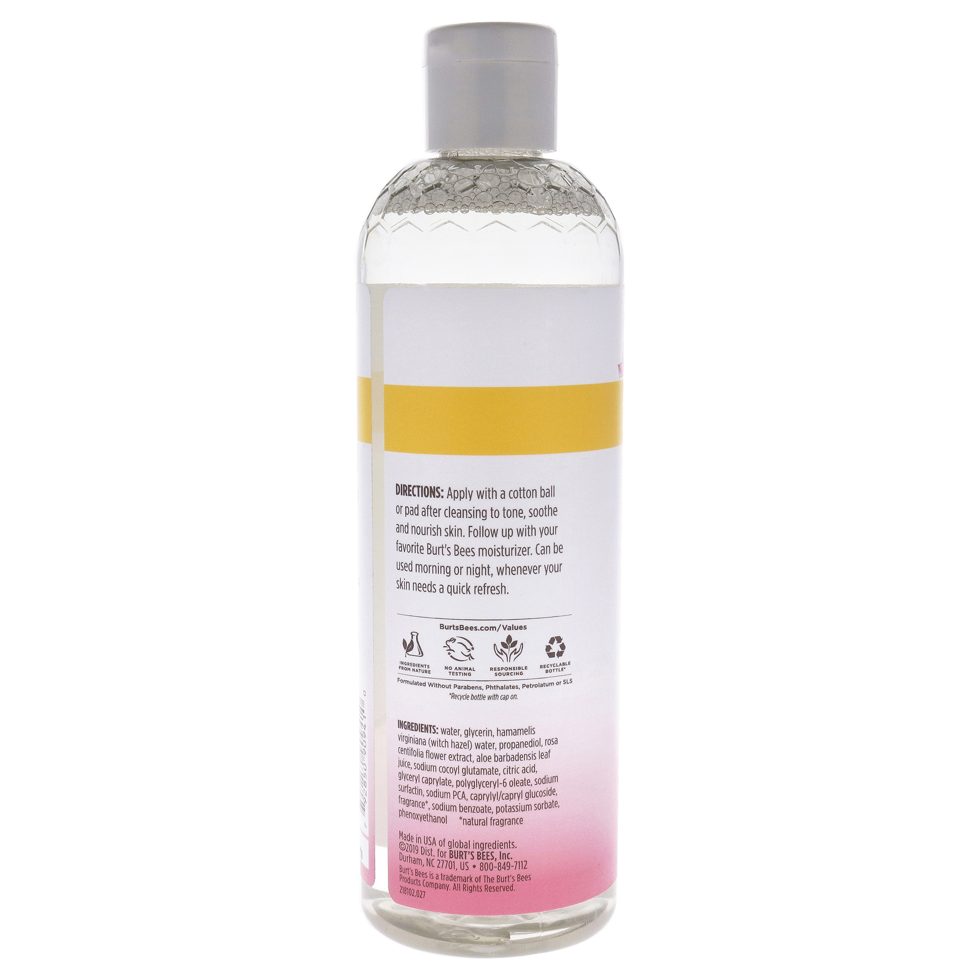 Foto 4 pulgar | Tónico Calmante Burts Bees, Hamamelis Y Rosa, 355 Ml - Venta Internacional.