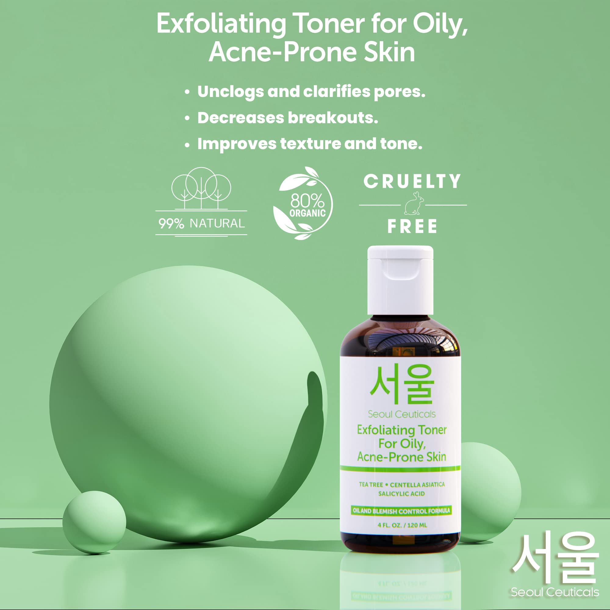 Foto 7 pulgar | Tónico Seoulceuticals, Árbol De Té Coreano, Centella Asiática, 120 Ml - Venta Internacional.