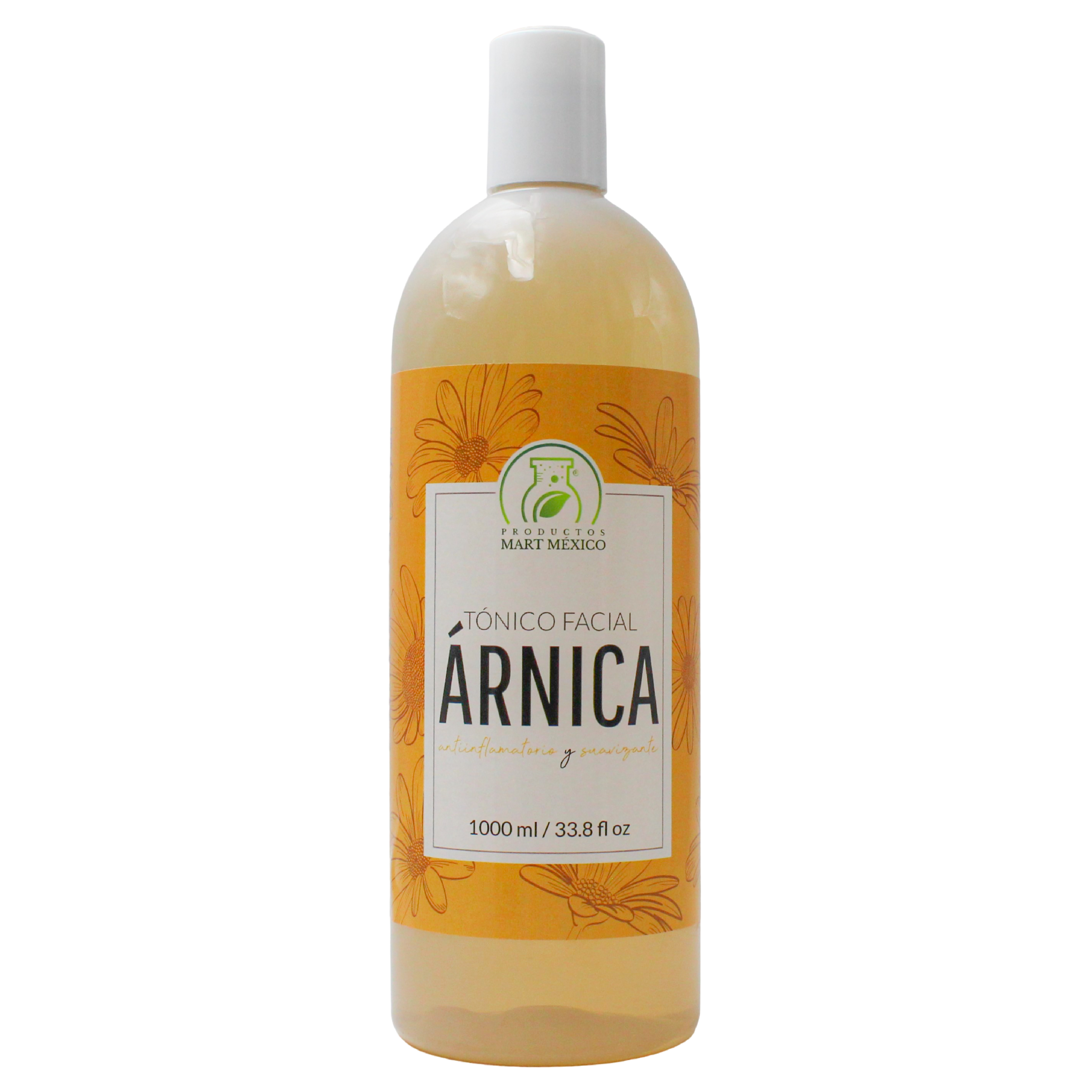 Foto 2 pulgar | Tónico Árnica Facial Antiinflamatorio Tonificante Productos Mart México 1 l