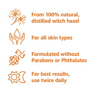 Foto 3 | Tónico Amazon Basics para Perfeccionar Poros con Hamamelis 480 ml - Venta Internacional