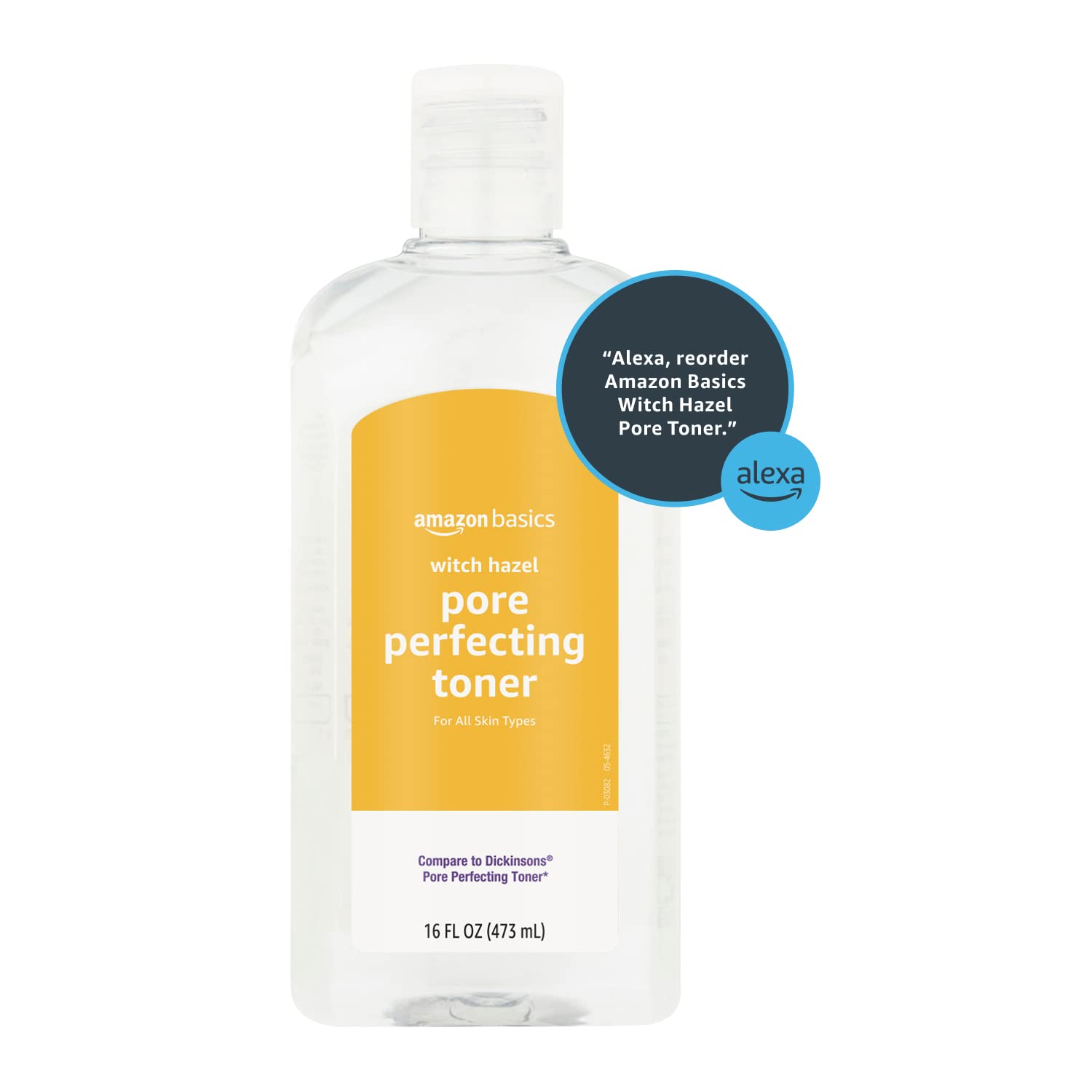 Foto 7 pulgar | Tónico Amazon Basics para Perfeccionar Poros con Hamamelis 480 ml - Venta Internacional