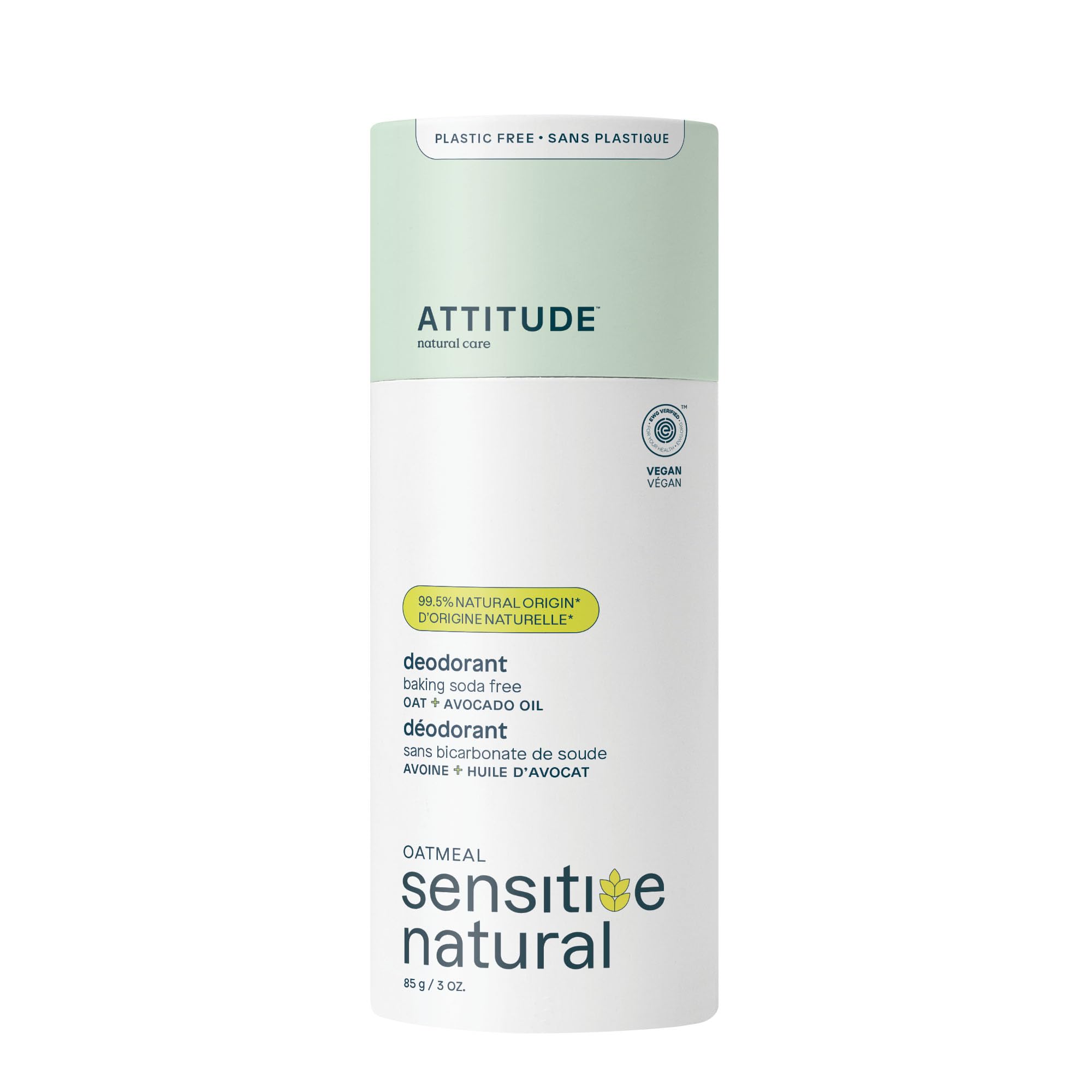 Foto 2 pulgar | Desodorante Attitude Sin Bicarbonato De Sodio Para Piel Sensible 90 Ml - Venta Internacional.