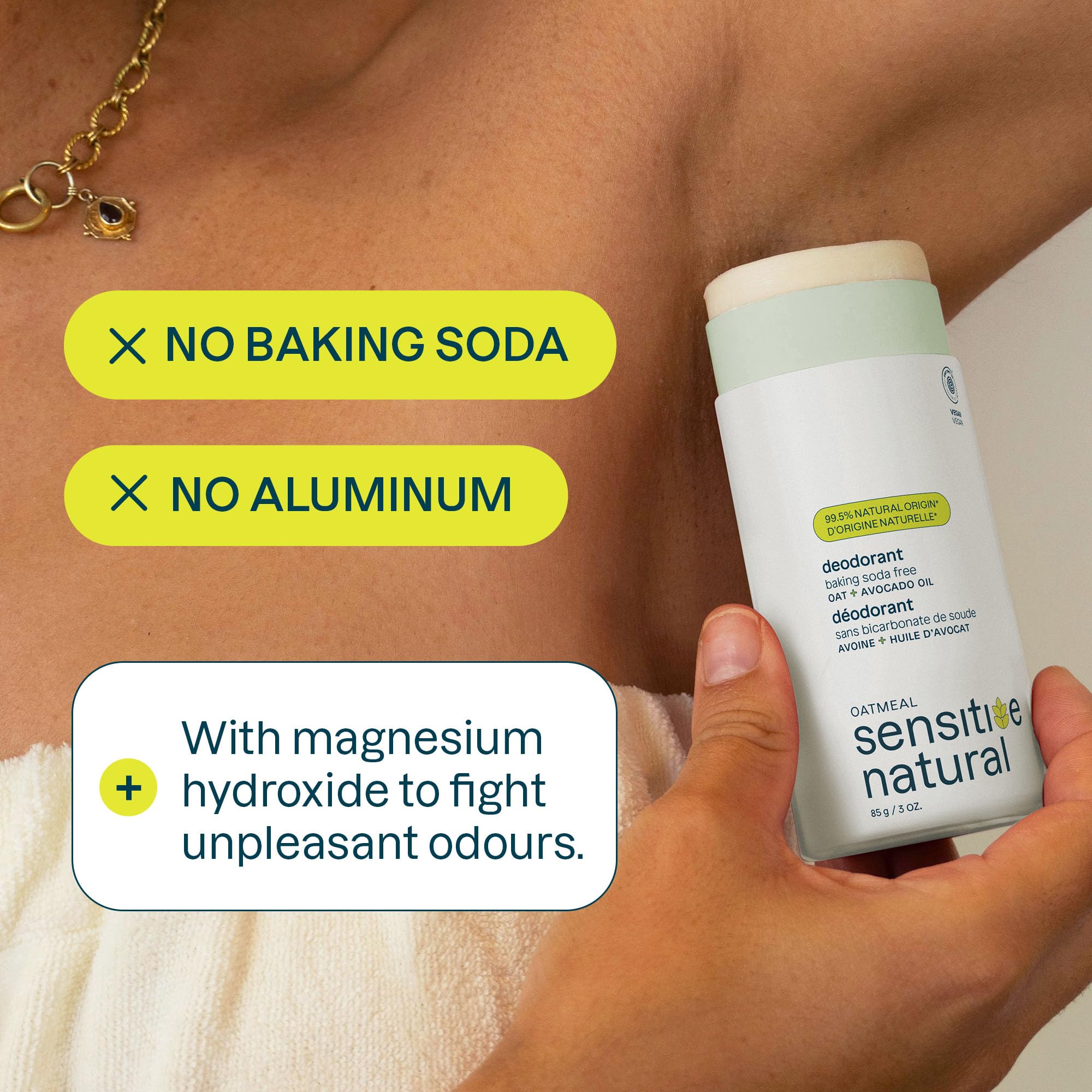 Foto 3 | Desodorante Attitude Sin Bicarbonato De Sodio Para Piel Sensible 90 Ml - Venta Internacional.
