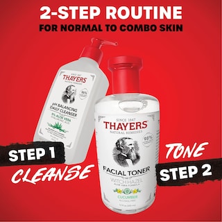 Foto 7 | Tónico Facial Thayers, Sin Alcohol, Pepino Y Hamamelis, 250 Ml, 2 Unidades - Venta Internacional.