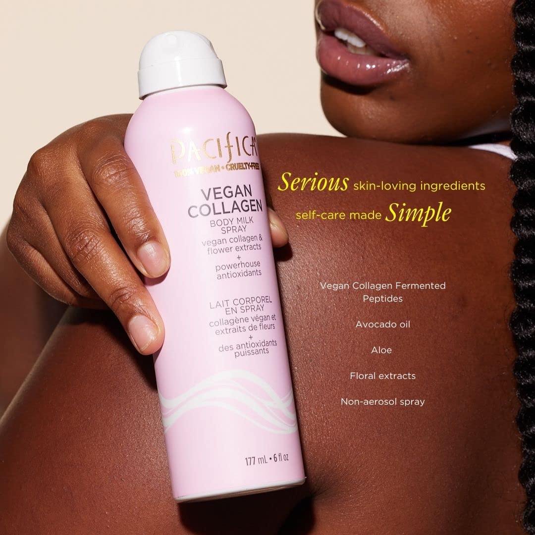 Foto 3 | Leche Corporal en Aerosol Pacifica Beauty Vegana con Colágeno Hidratante -  Venta Internacional