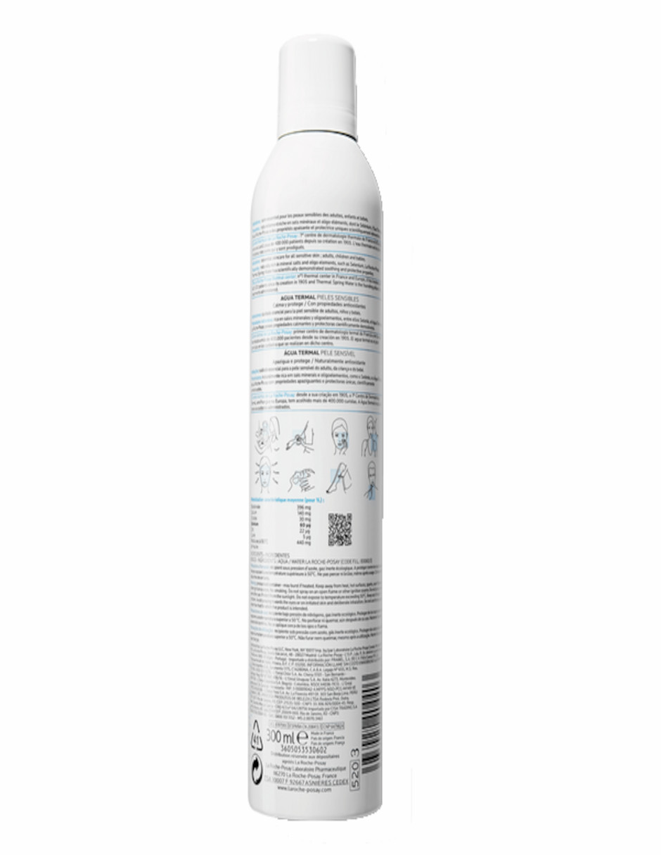 Foto 4 pulgar | Agua Termal Calmante La Roche Posay Piel Sensible + Termo Güish Gratis