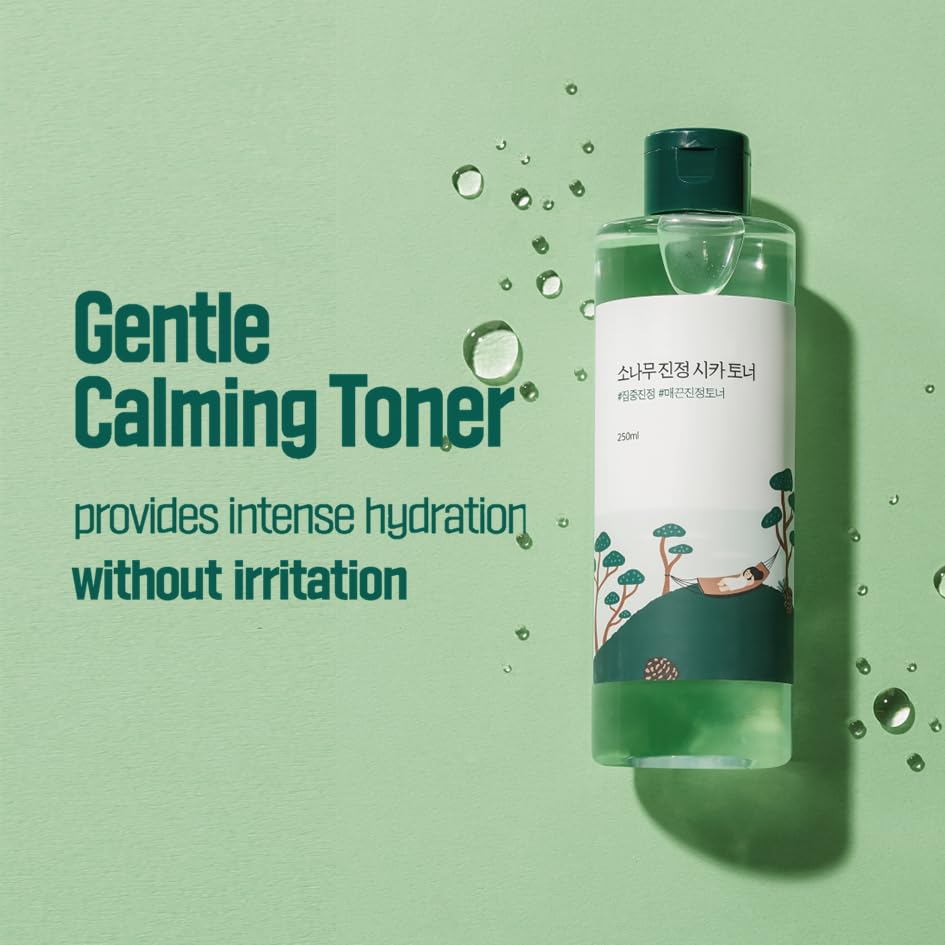 Foto 3 pulgar | Tonificador Round Lab Pine Calming Cica 250 Ml Con Bha + Lha - Venta Internacional.