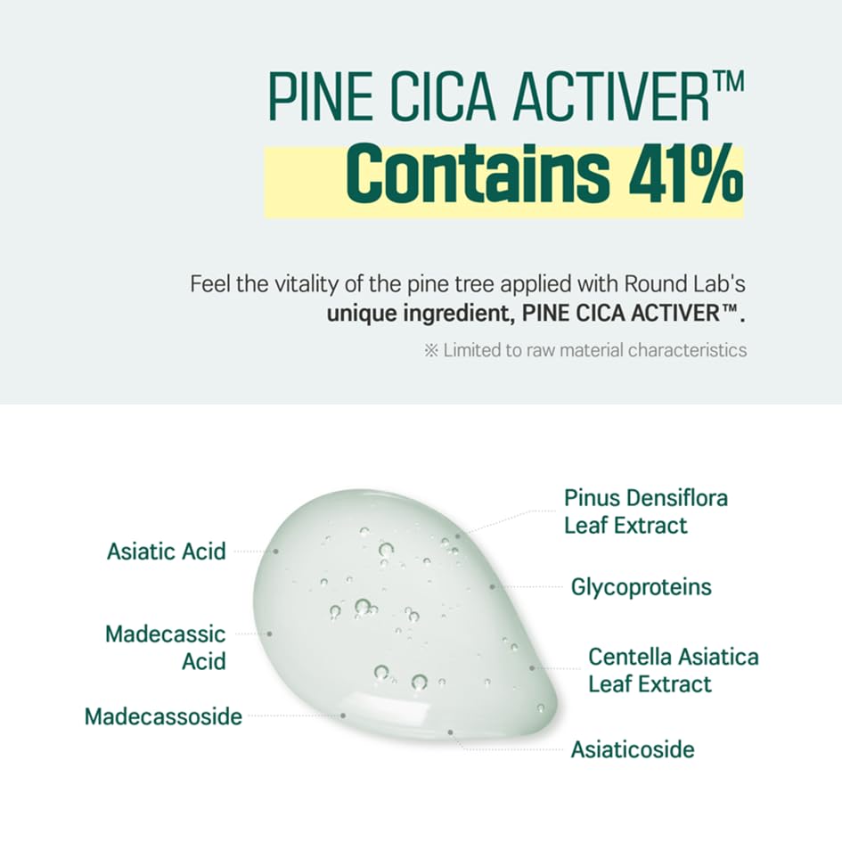 Foto 6 pulgar | Tonificador Round Lab Pine Calming Cica 250 Ml Con Bha + Lha - Venta Internacional.