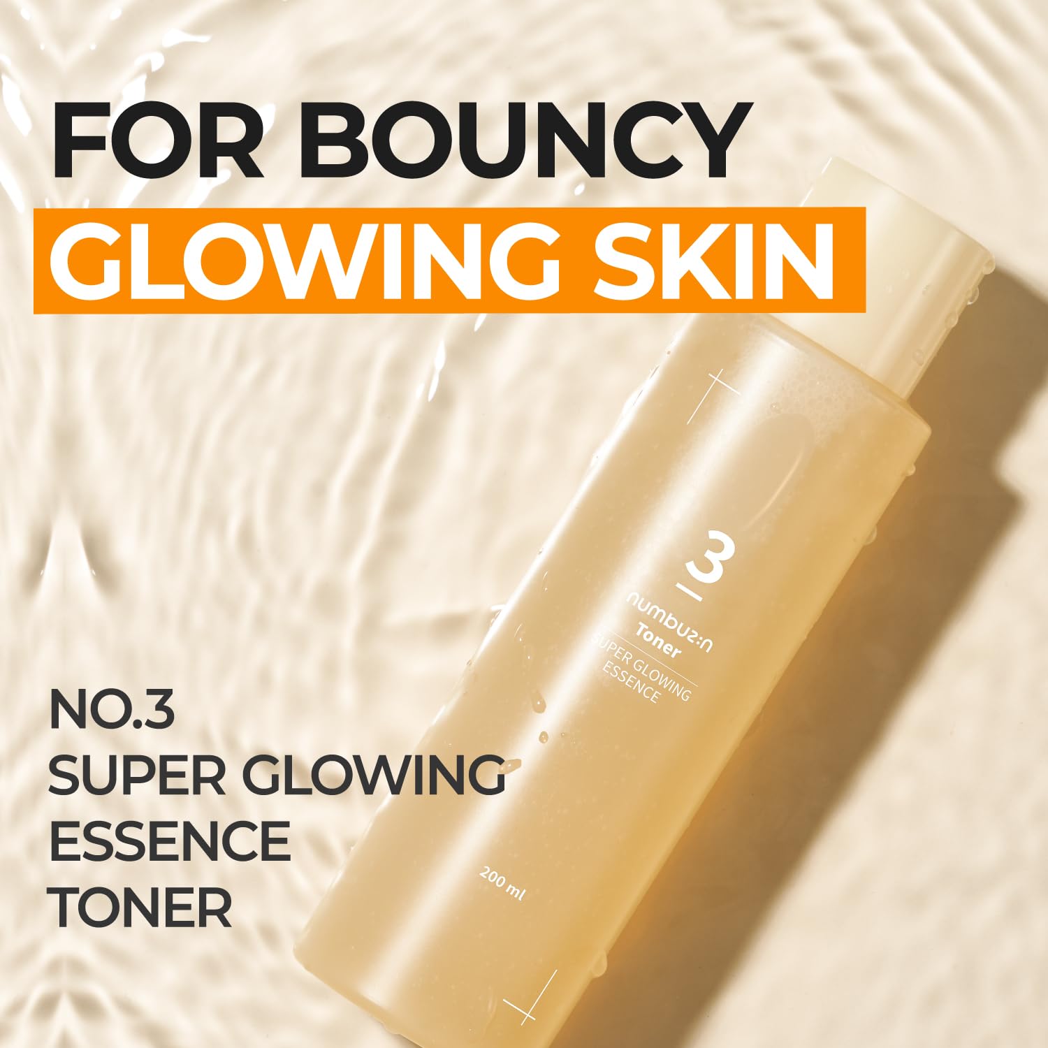 Foto 3 pulgar | Essence Toner Numbuzin No.3 Super Glowing Skin Care 200 Ml - Venta Internacional.