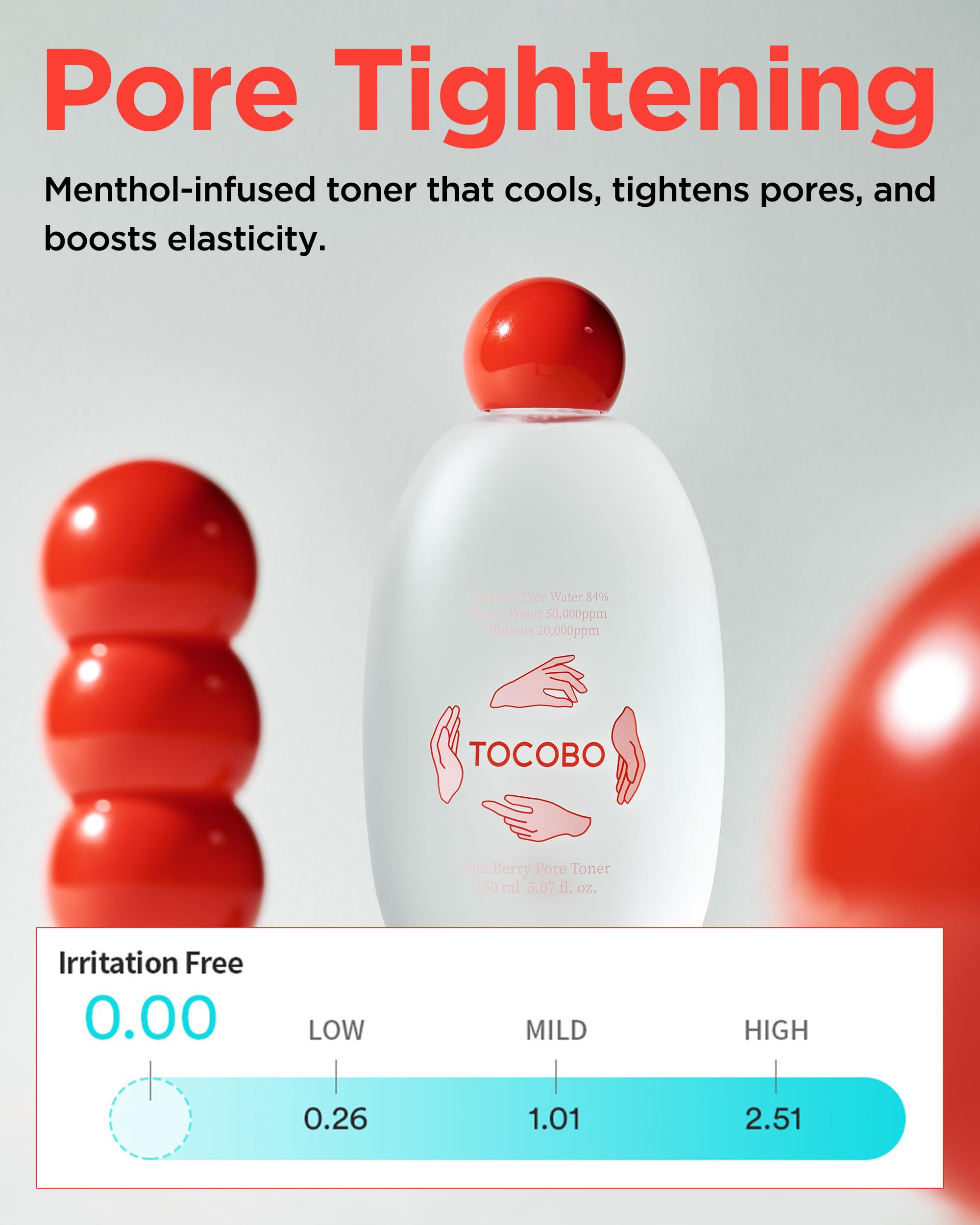 Foto 4 | Tónico Refinador de Poros Tocobo Vita Berry Pore 150 ml - Venta Internacional