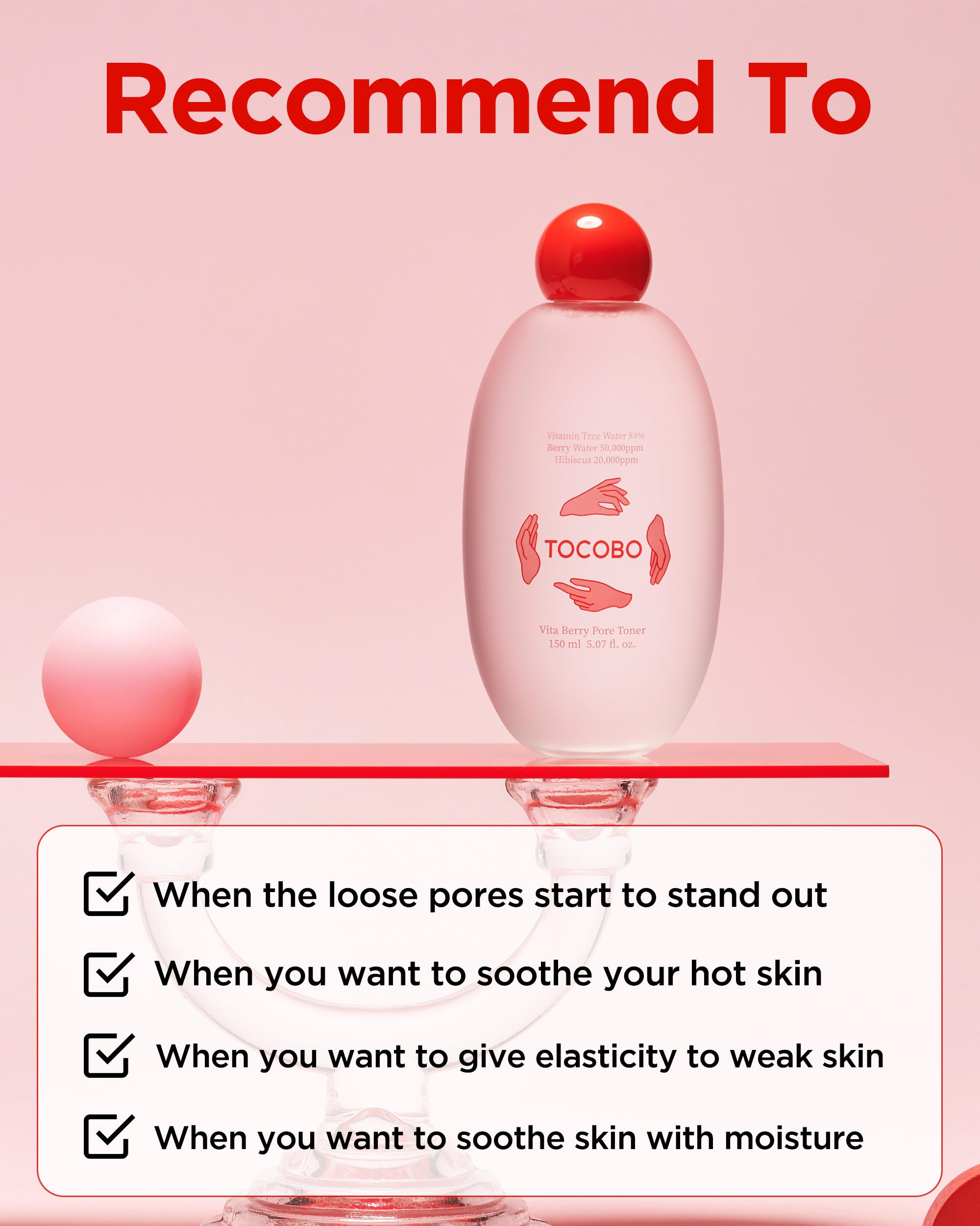 Foto 6 | Tónico Refinador de Poros Tocobo Vita Berry Pore 150 ml - Venta Internacional