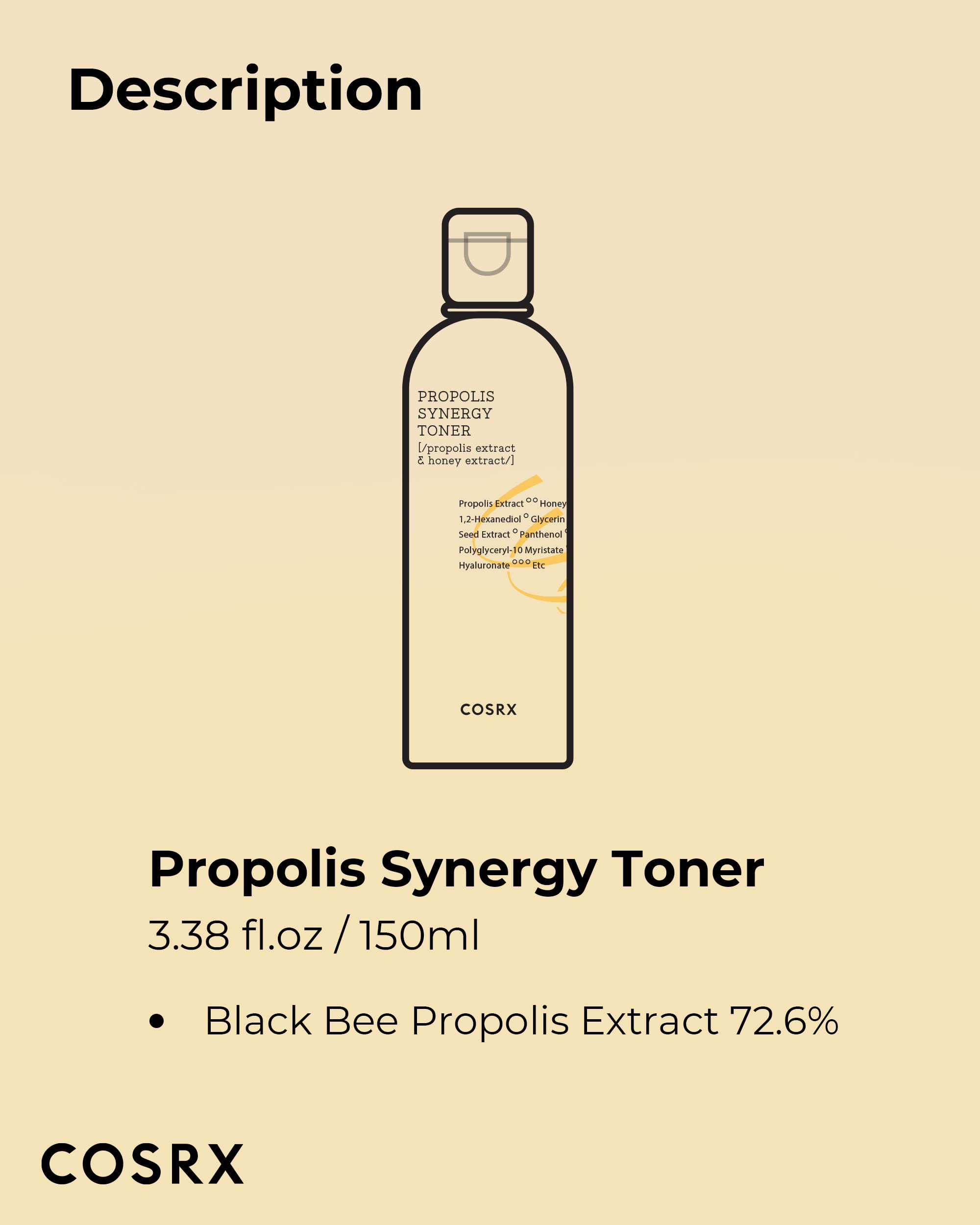 Foto 8 pulgar | Tónico Cosrx Full Fit Propolis Synergy 150 ml con Propóleo 72,6% - Venta Internacional
