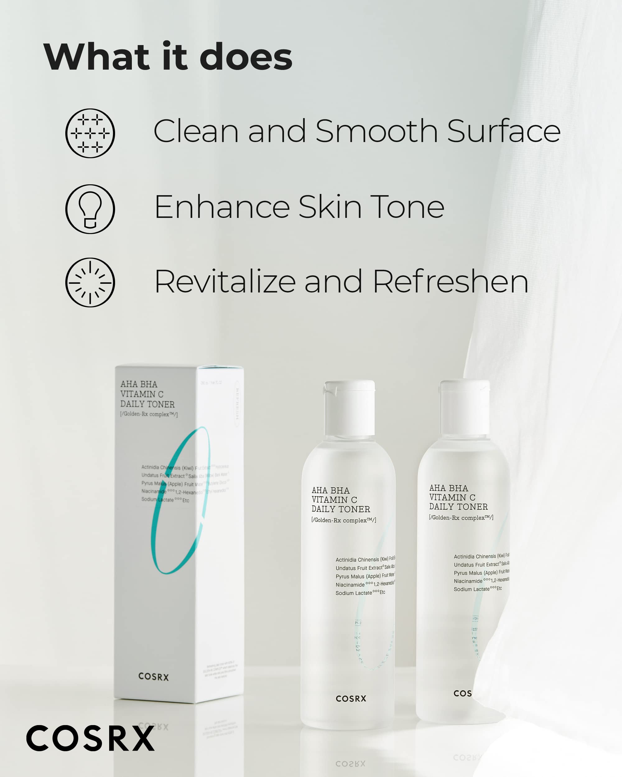 Foto 3 | Tónico Cosrx Refresh Abc Daily 150 ml- Venta Internacional