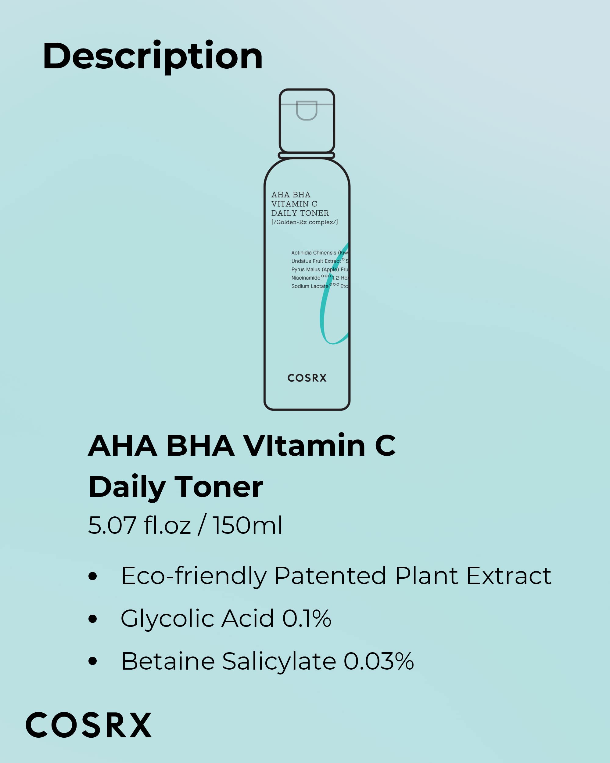 Foto 7 | Tónico Cosrx Refresh Abc Daily 150 ml- Venta Internacional