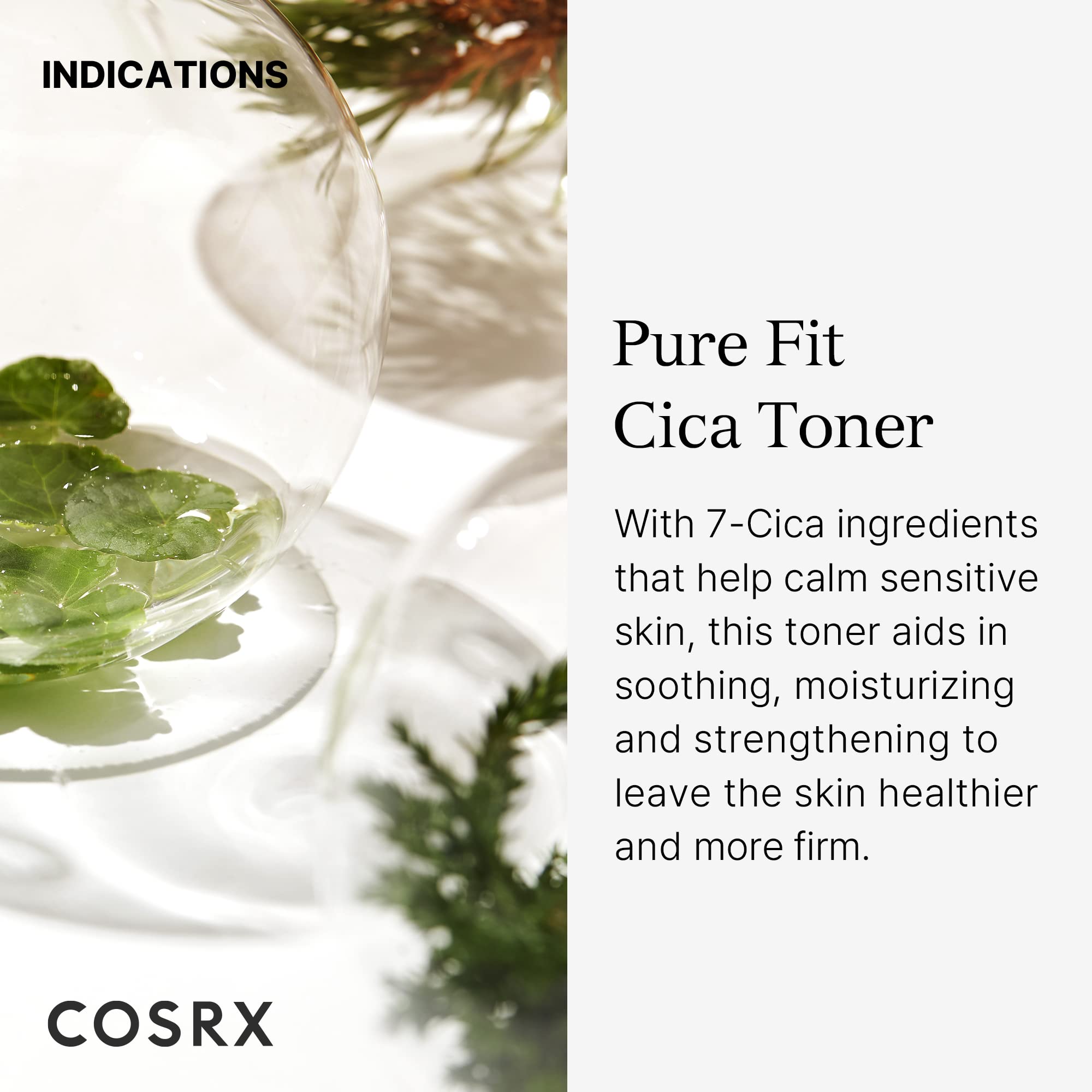 Foto 2 | Tónico Cosrx Pure Fit Cica 150 Ml Para Calmar La Piel Sensible - Venta Internacional.