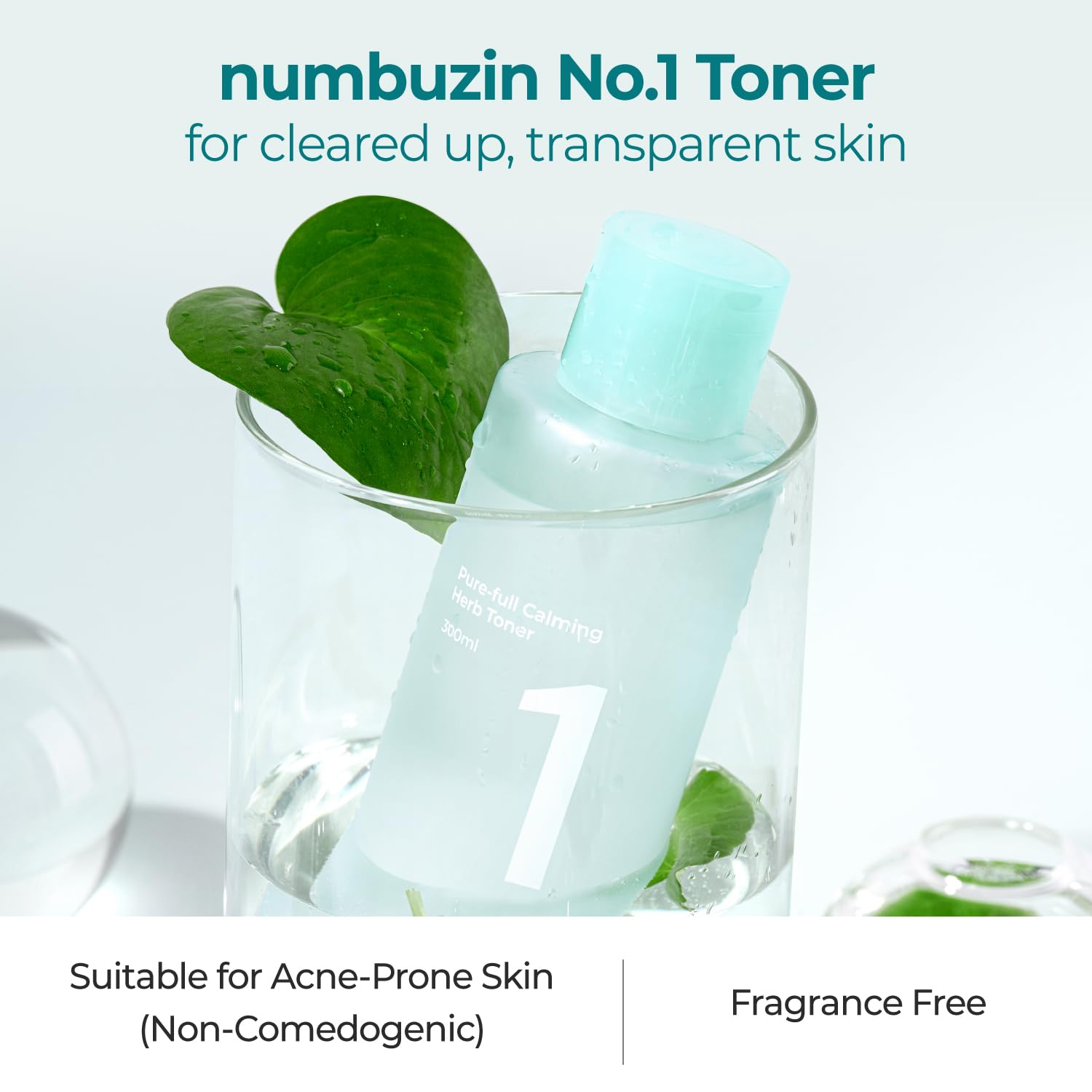 Foto 2 | Tónico Numbuzin No.1 Hierba Calmante Pura Y Completa, 300 Ml, Propensa Al Acné - Venta Internacional.