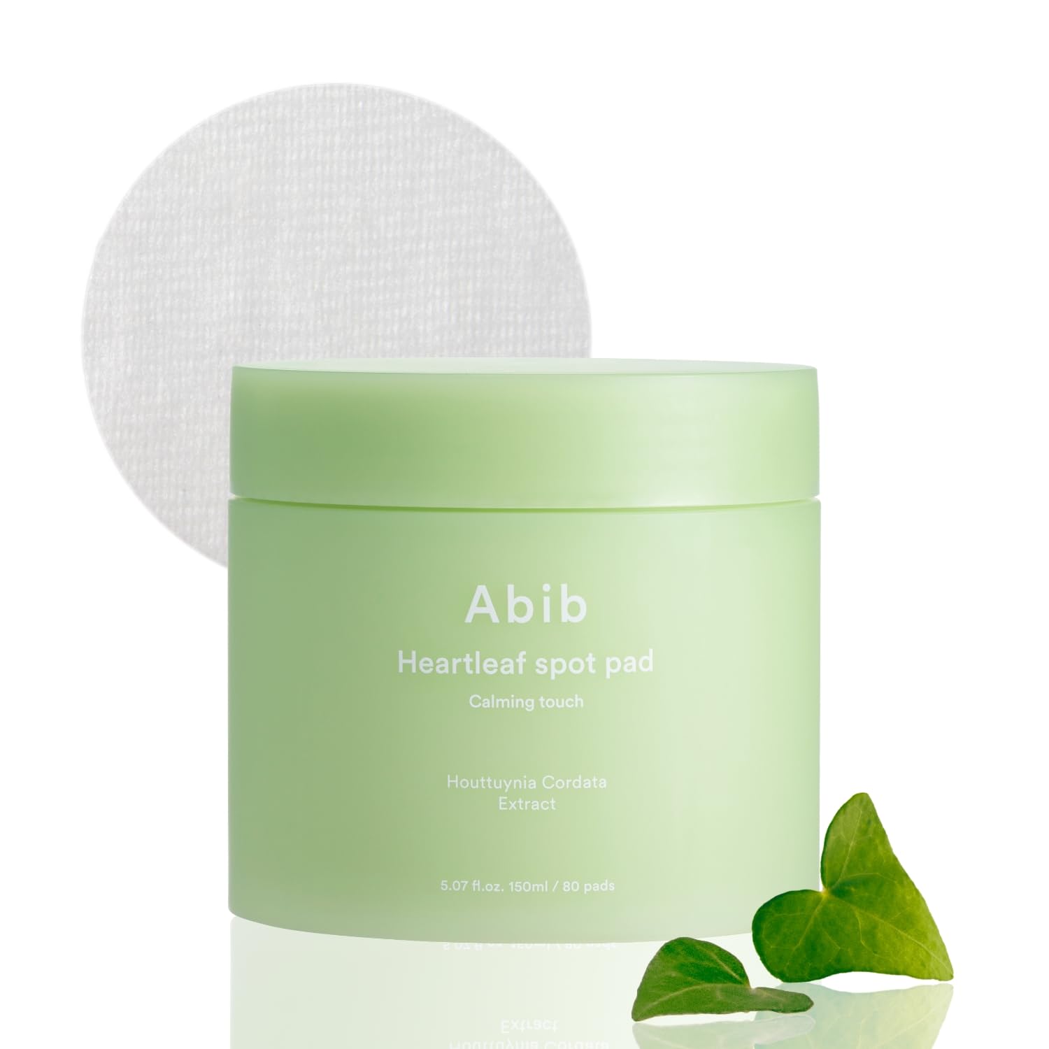 Almohadillas De Tóner Abib Heartleaf Spot Pad Calming Touch 80 Almohadillas - Venta Internacional.