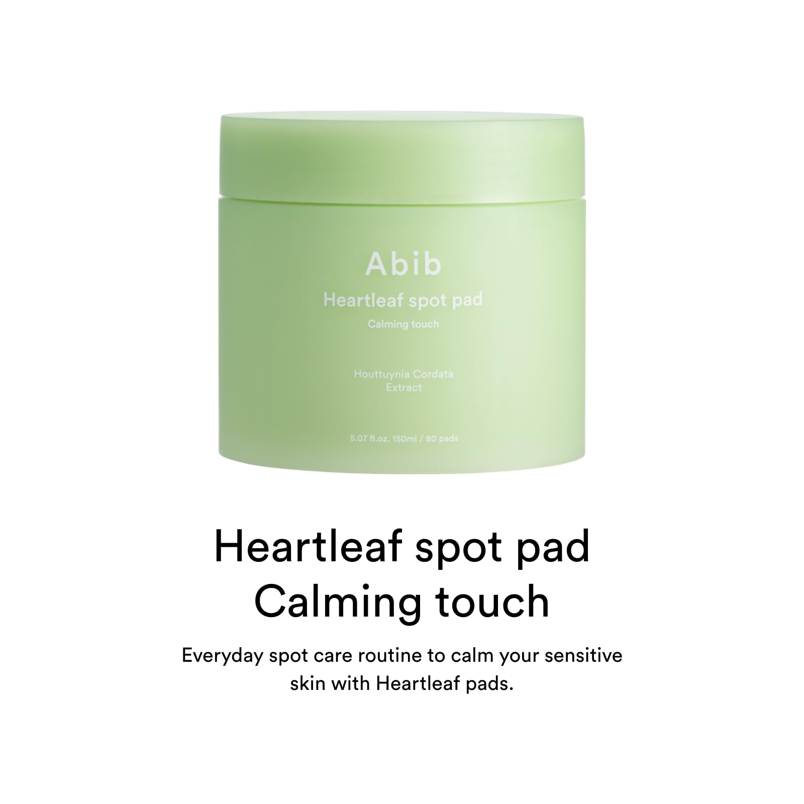 Foto 3 pulgar | Almohadillas De Tóner Abib Heartleaf Spot Pad Calming Touch 80 Almohadillas - Venta Internacional.
