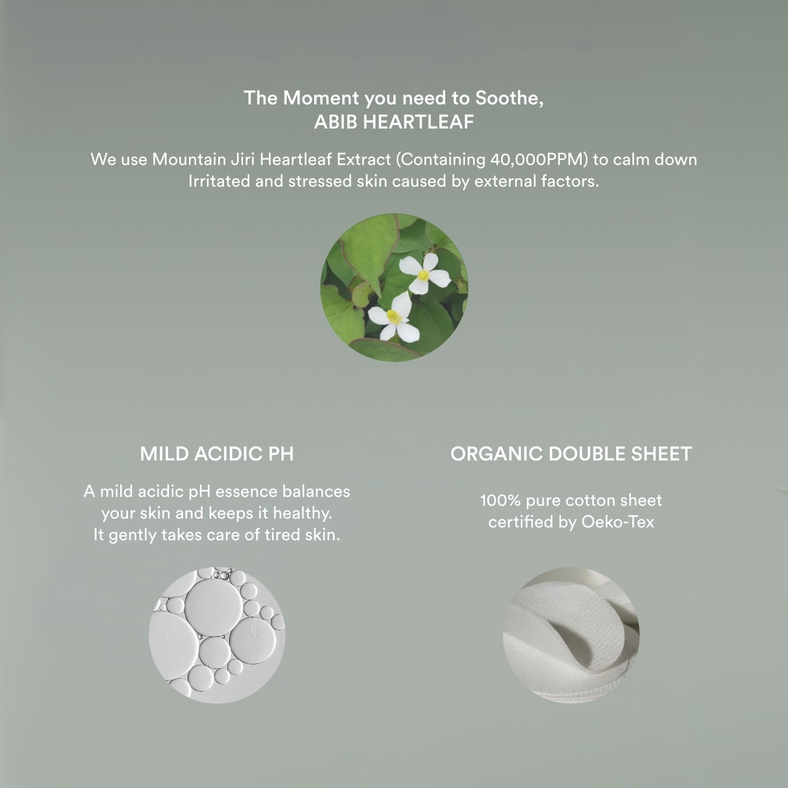 Foto 6 | Almohadillas De Tóner Abib Heartleaf Spot Pad Calming Touch 80 Almohadillas - Venta Internacional.