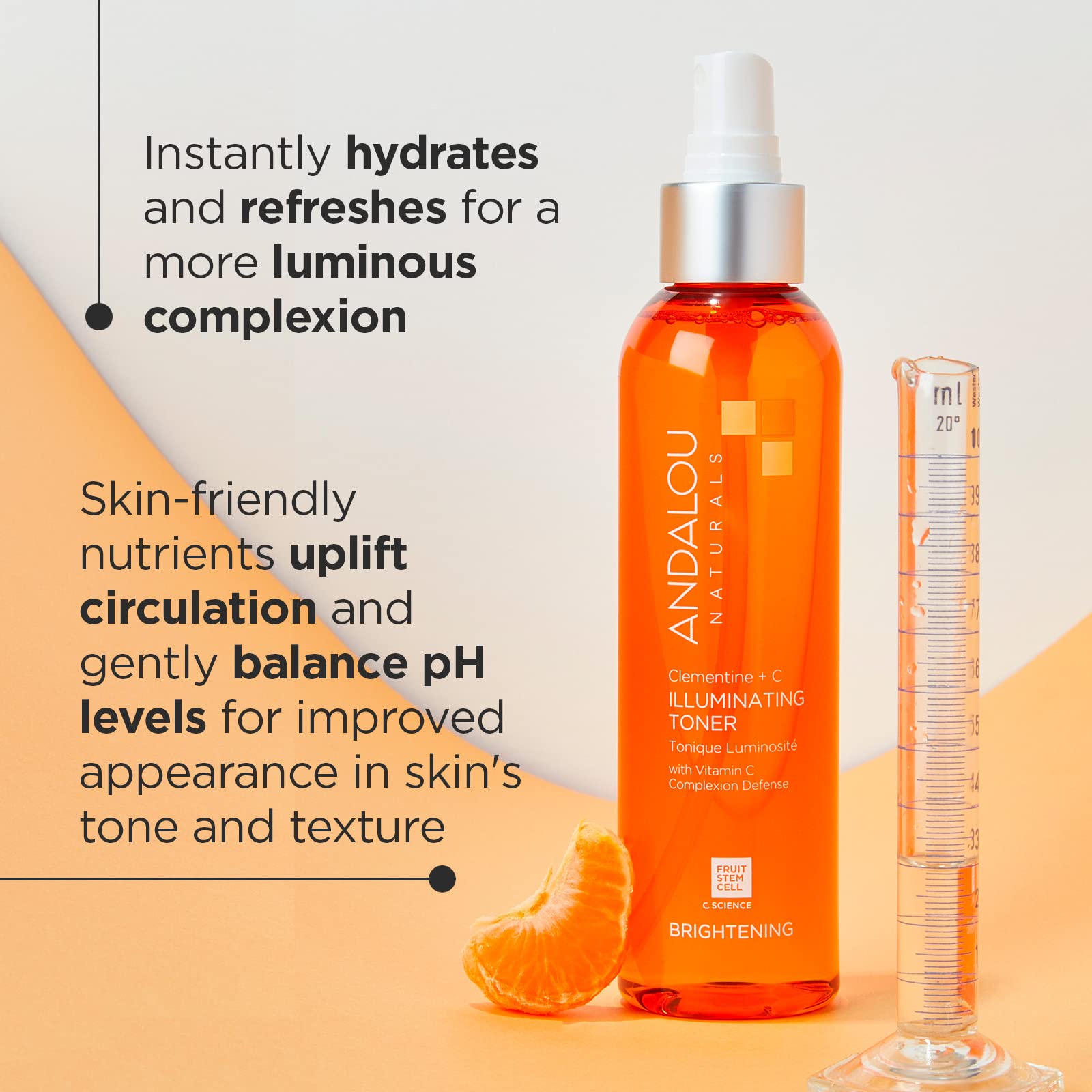 Foto 2 | Tónico Facial Vitamina C Andalou Naturals 178 ml-Venta Internacional